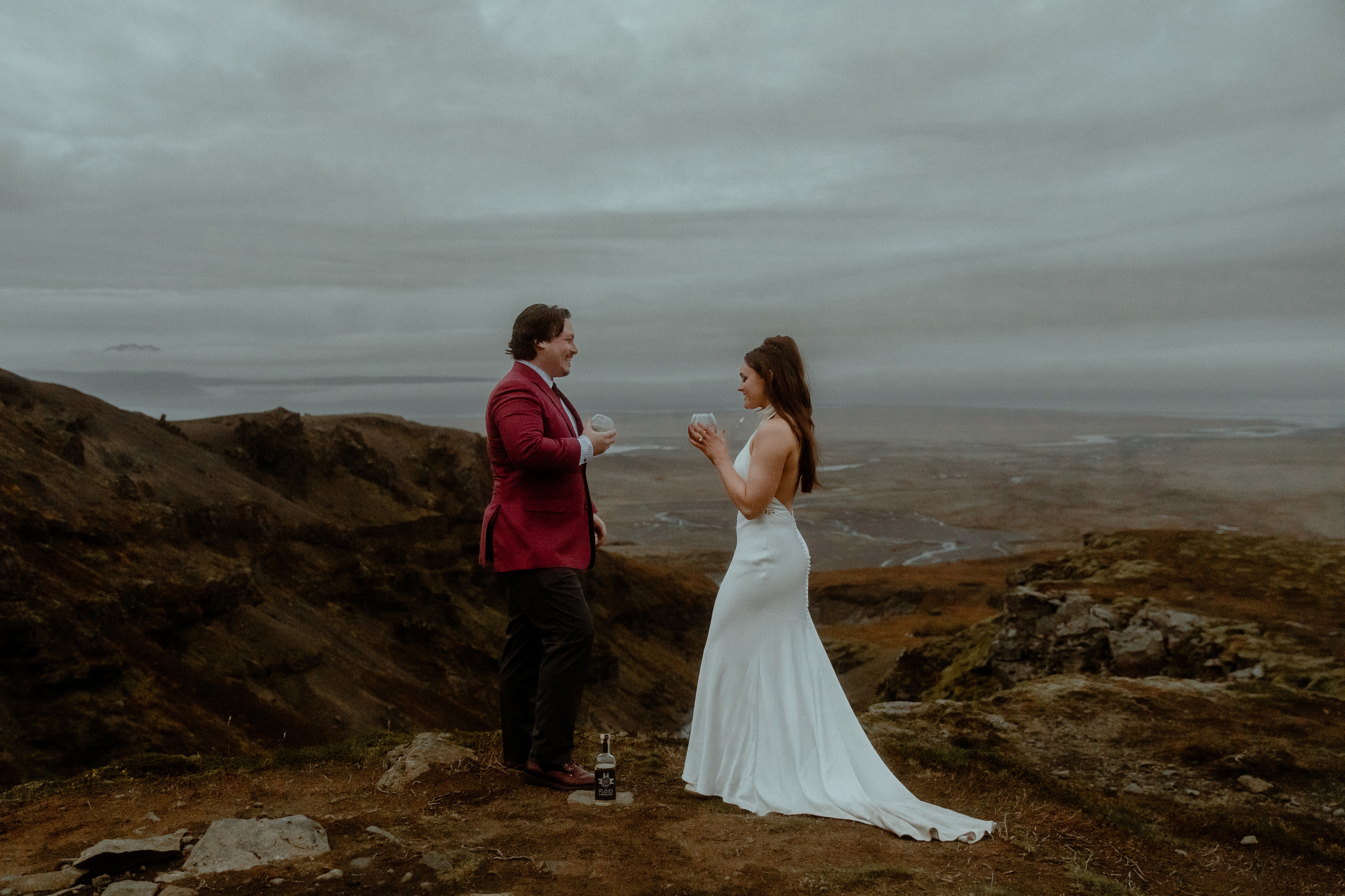 Secret hiking Elopement in Iceland. Iceland elopement photo and video | Nikolaichik Photo