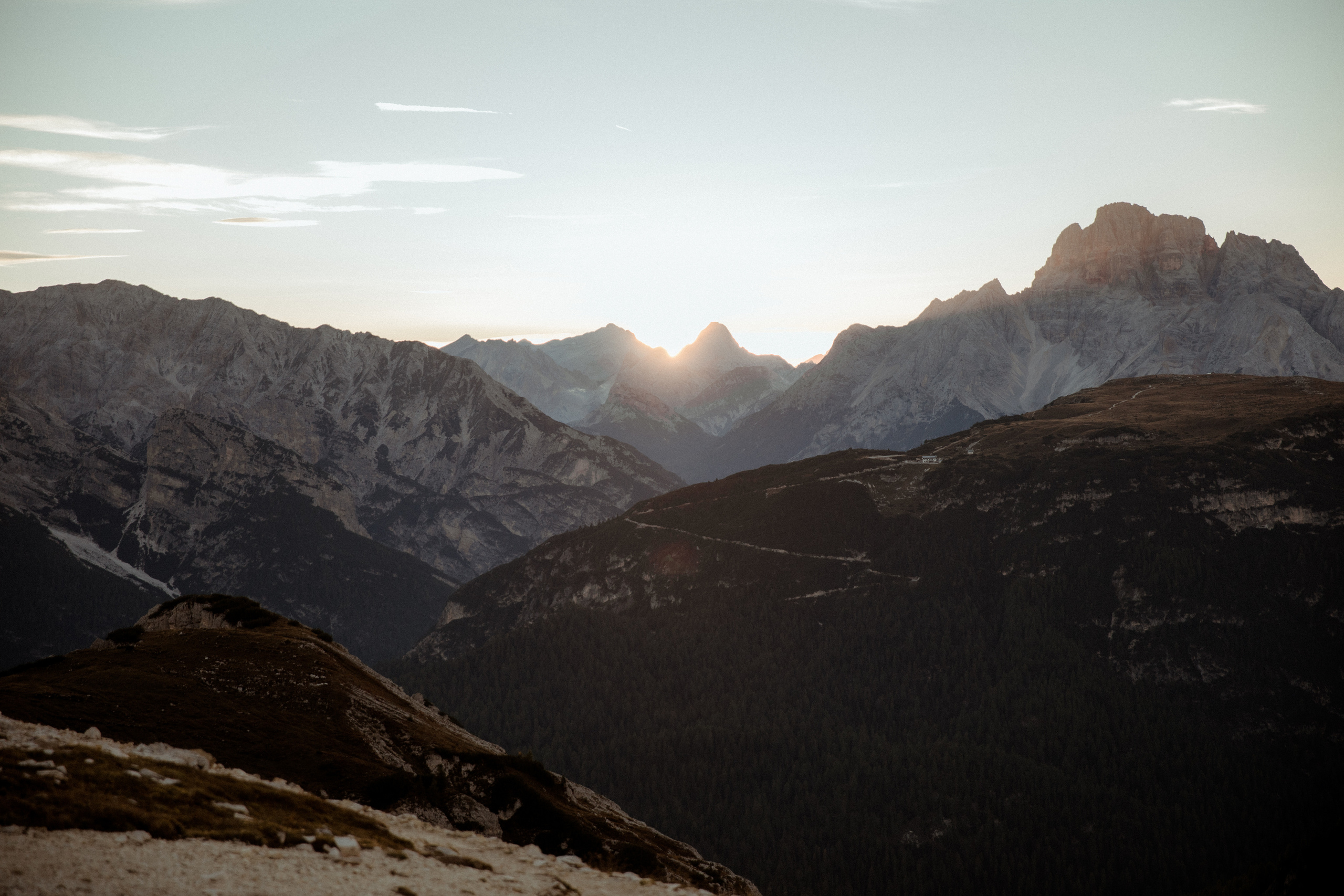 Sunrise Dolomites Elopement. Iceland elopement photographer & videographer