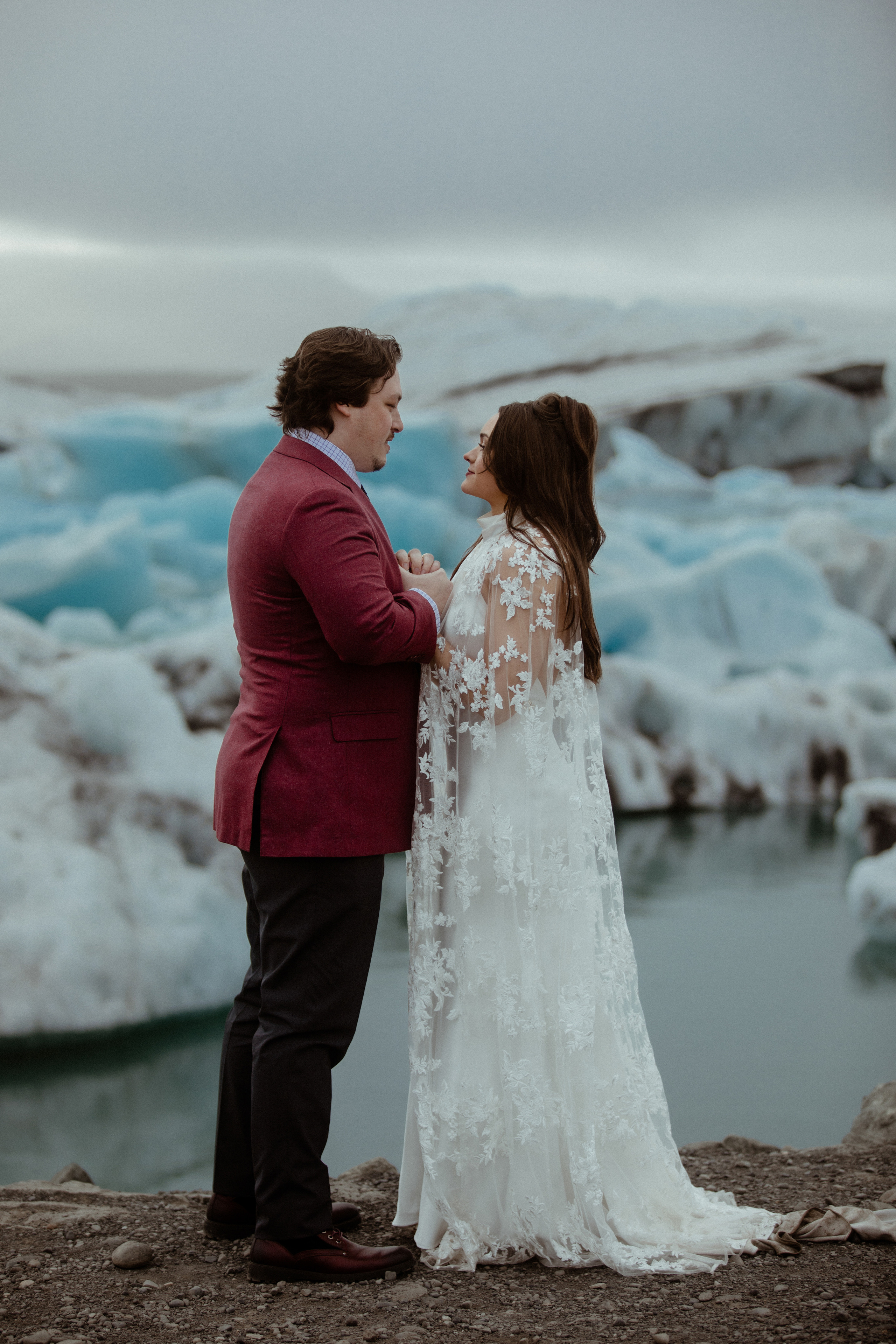 Secret hiking Elopement in Iceland. Iceland elopement photo and video | Nikolaichik Photo