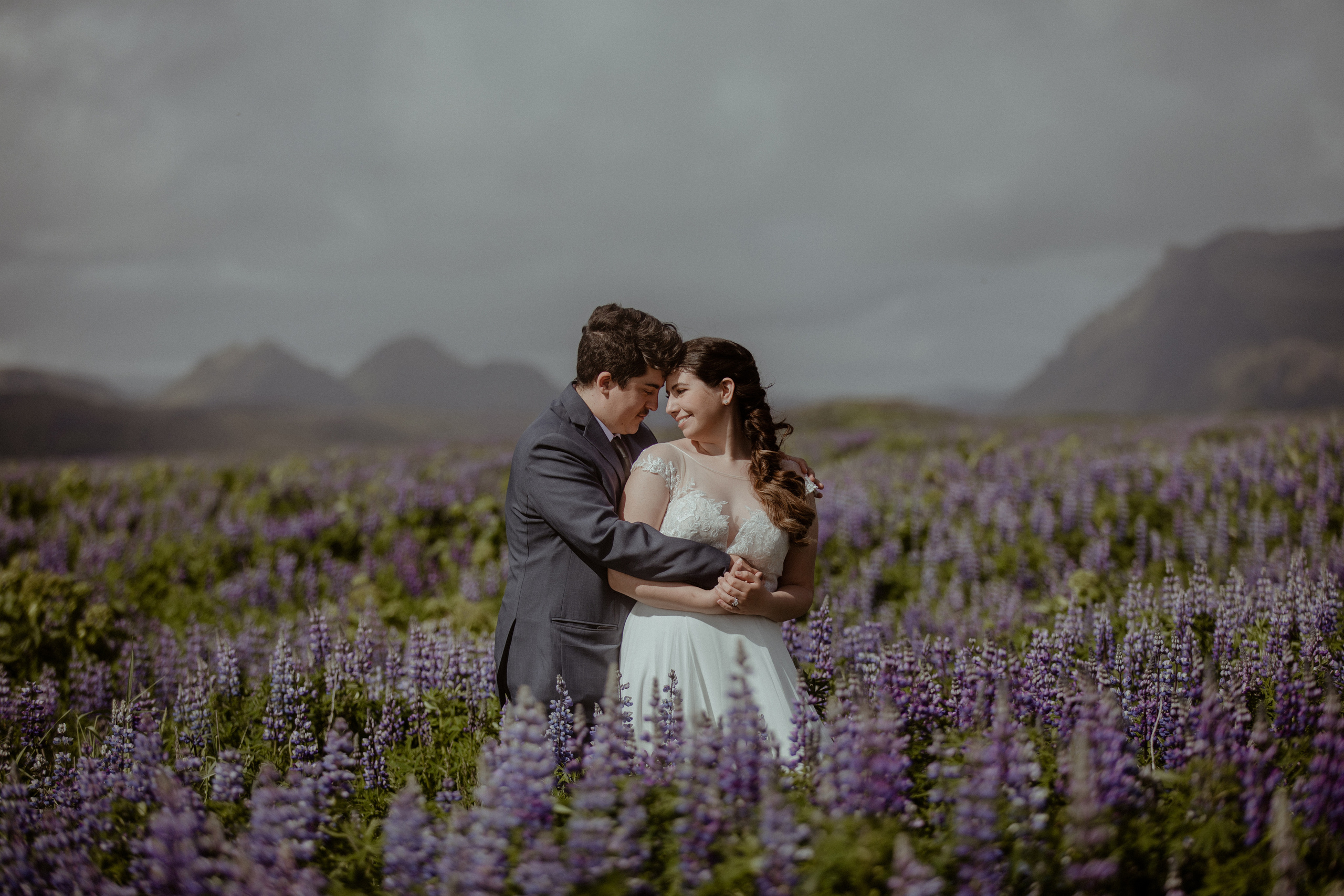 Private Black Sand Beach Elopement. Iceland elopement photographer & videographer