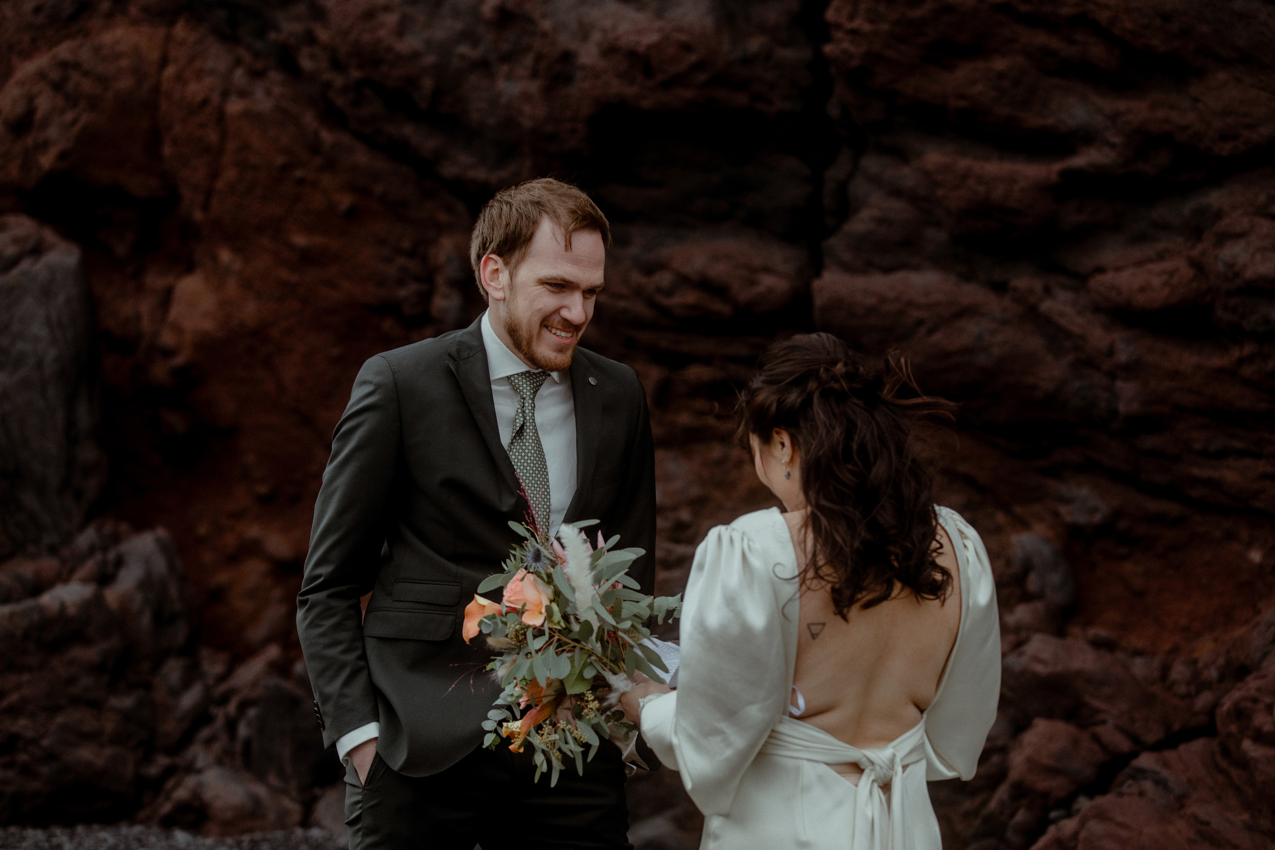 Elopement at Snaefellsnes Iceland | Wedding photos with Icelandic horses. Iceland elopement photo and video | Nikolaichik Photo