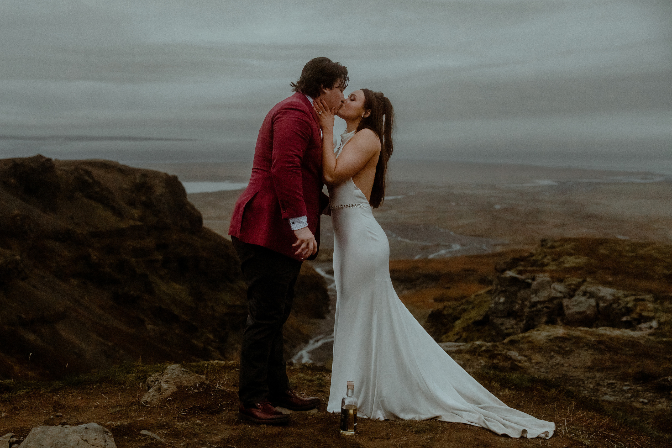 Secret hiking Elopement in Iceland. Iceland elopement photo and video | Nikolaichik Photo