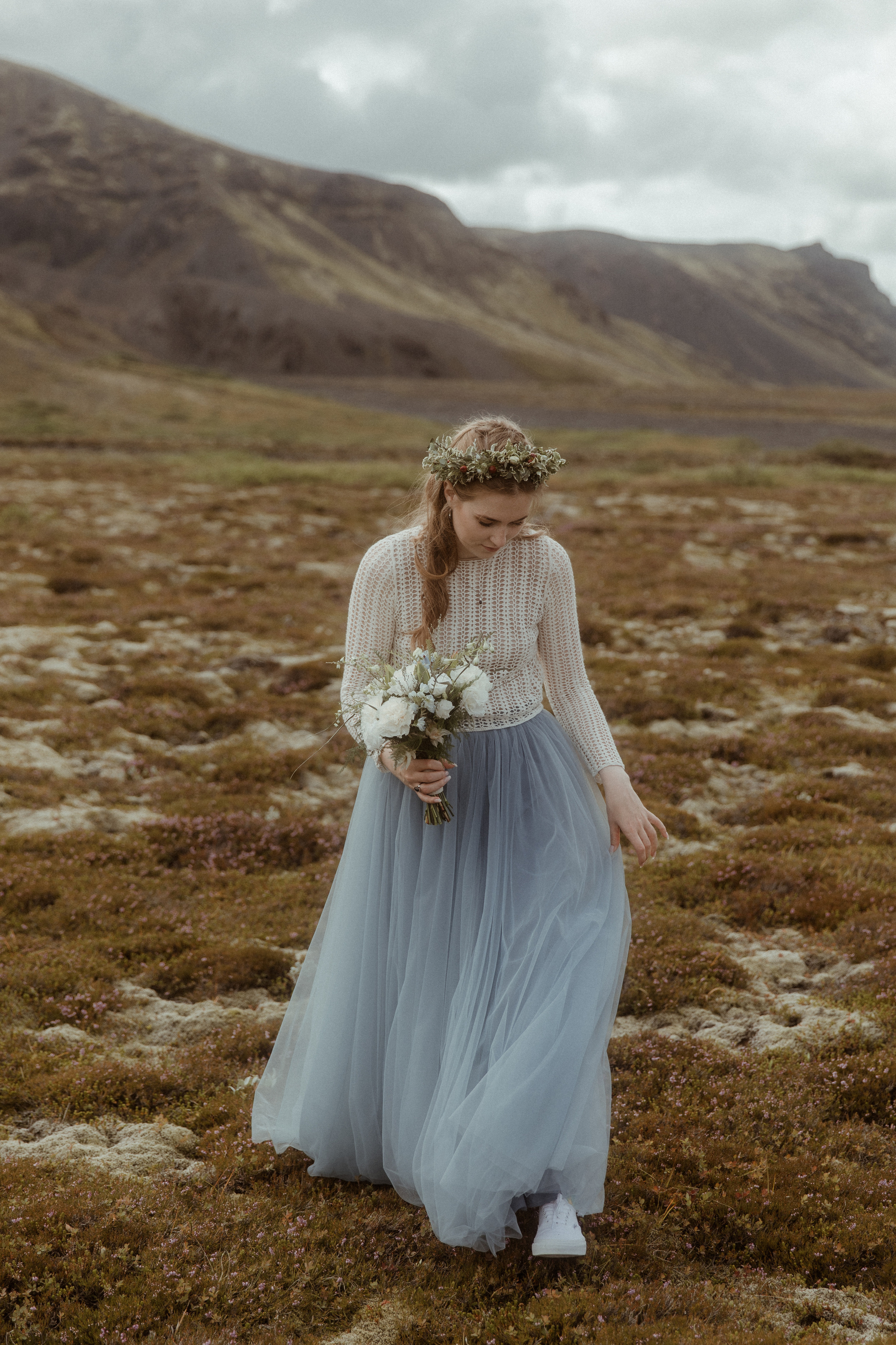 Iceland Secret Waterfall Elopement. Iceland elopement photo and video | Nikolaichik Photo