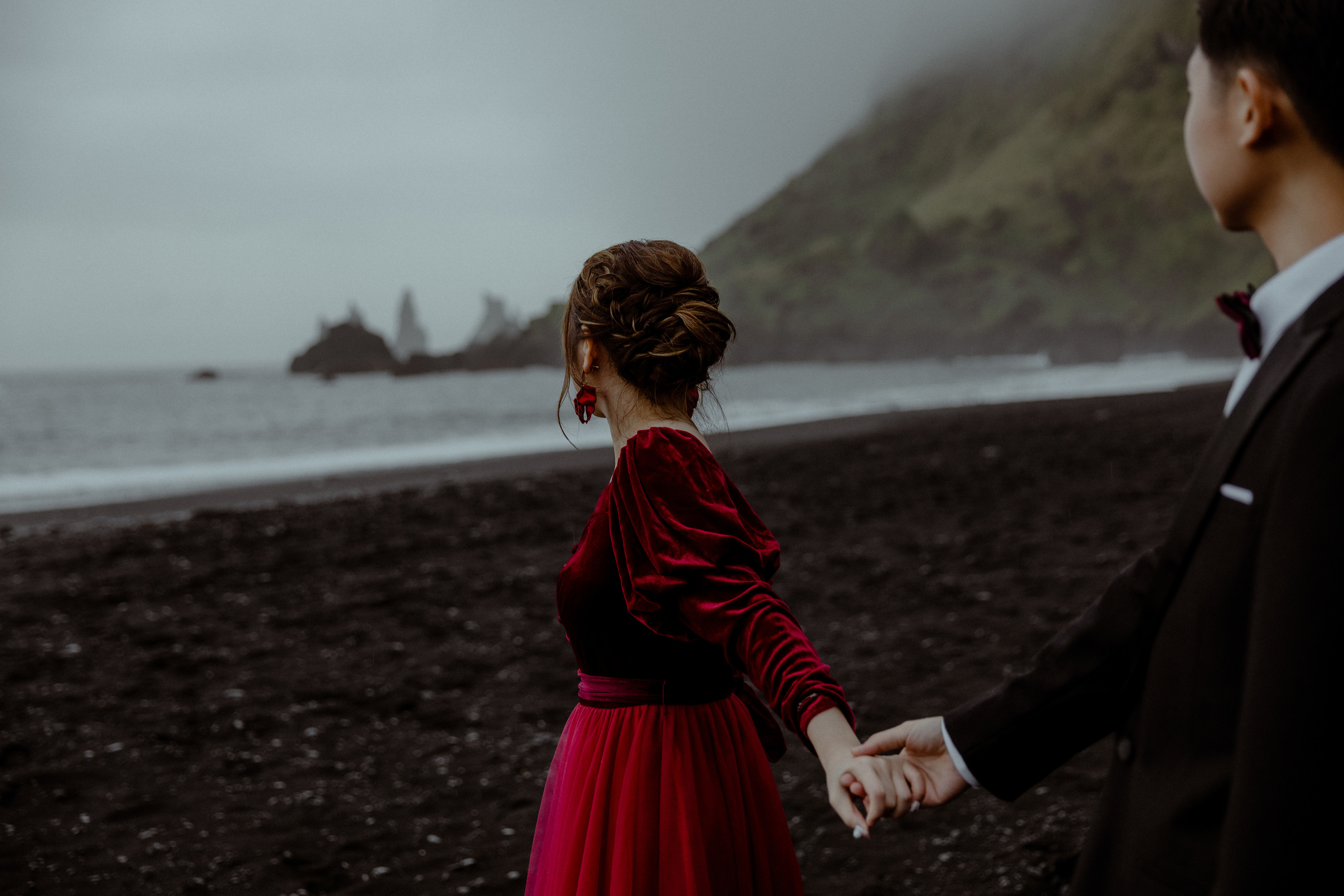 Adventure Ice Cave Elopement in Iceland. Iceland elopement photographer & videographer