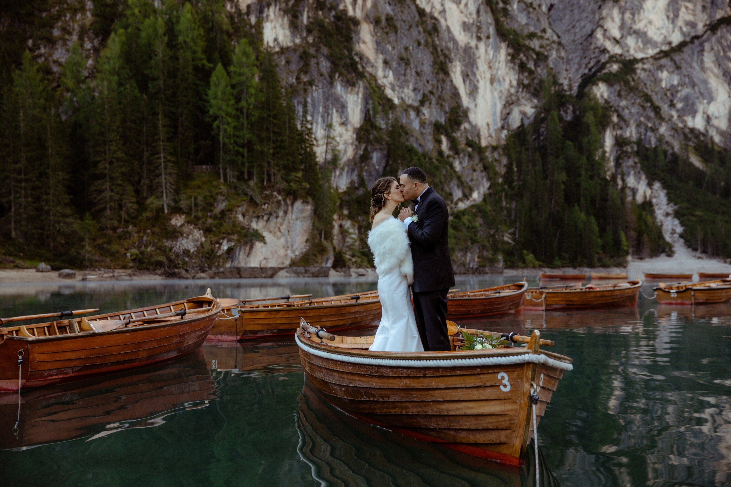 Sunrise Dolomites Elopement. Iceland elopement photographer & videographer
