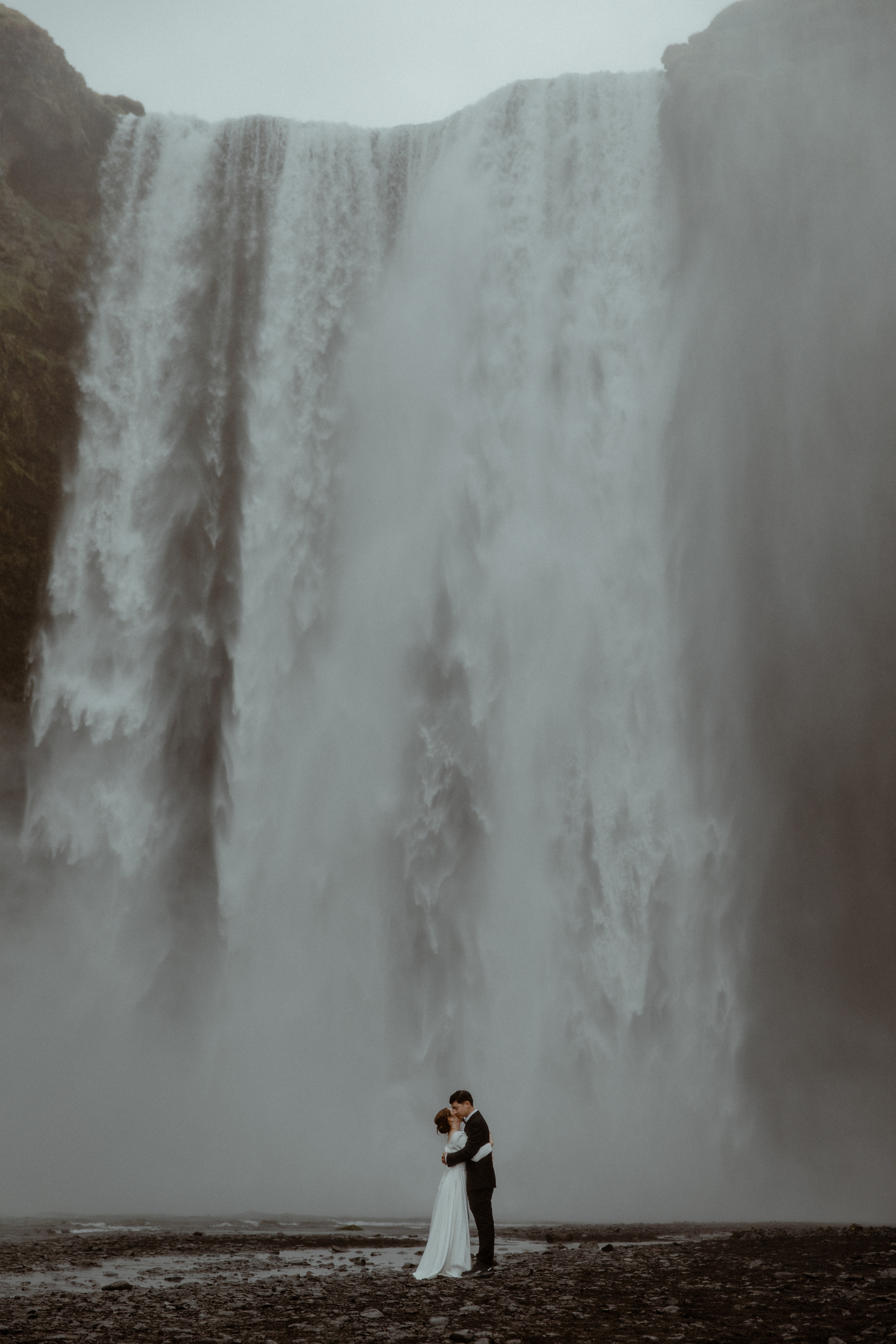 Adventure Ice Cave Elopement in Iceland. Iceland elopement photographer & videographer