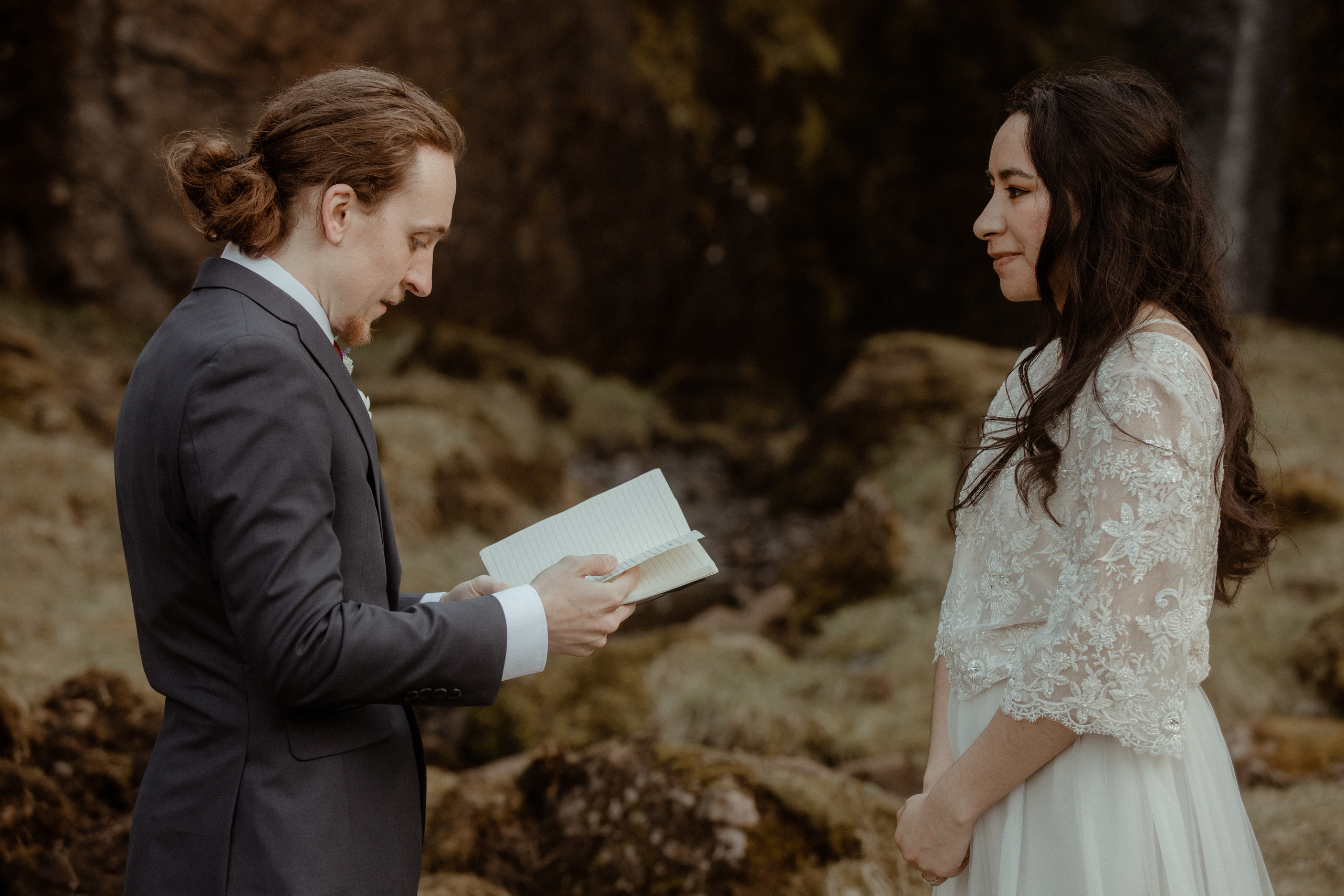 Hiking Iceland Elopement. Iceland elopement photographer & videographer