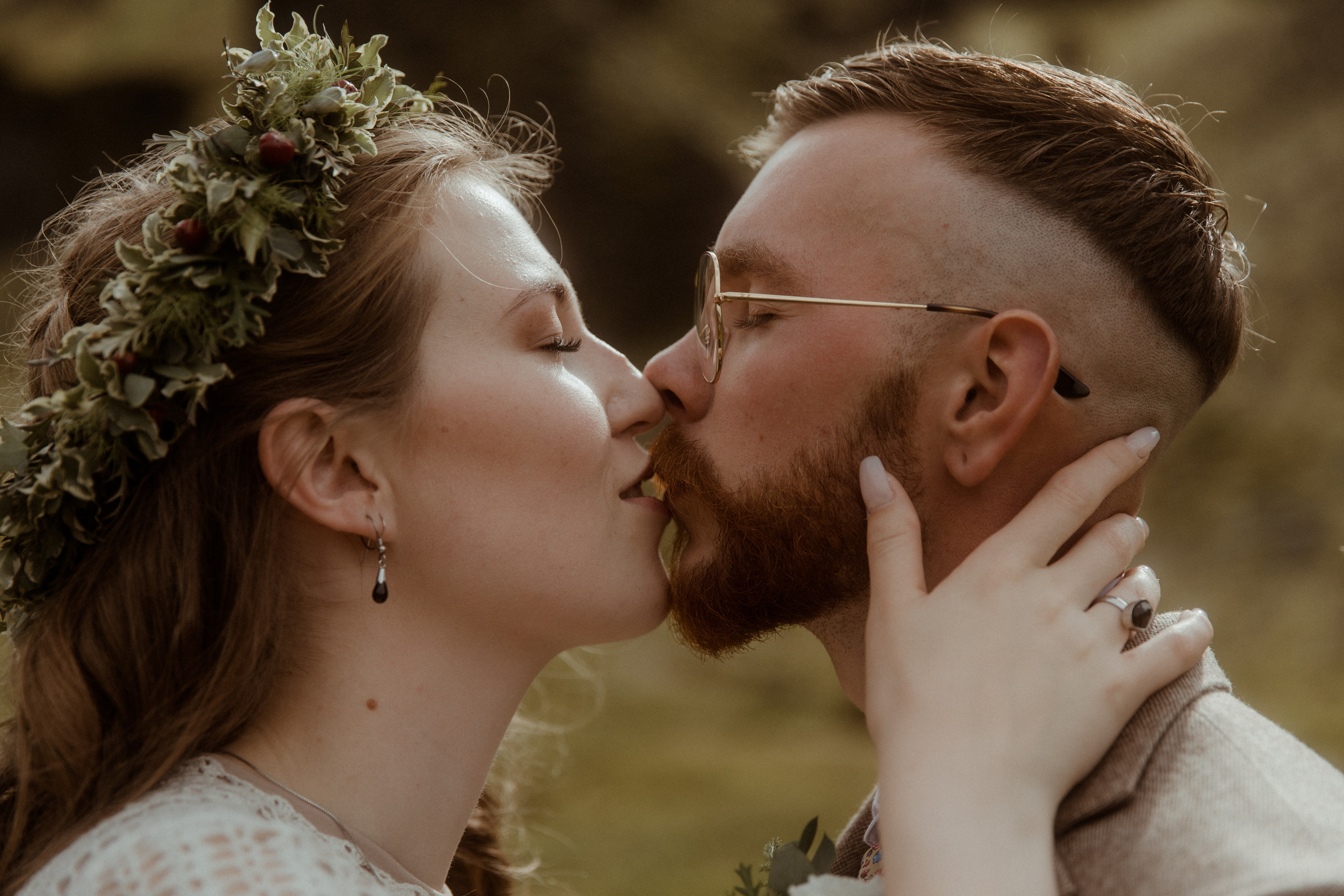 Iceland Secret Waterfall Elopement. Iceland elopement photo and video | Nikolaichik Photo