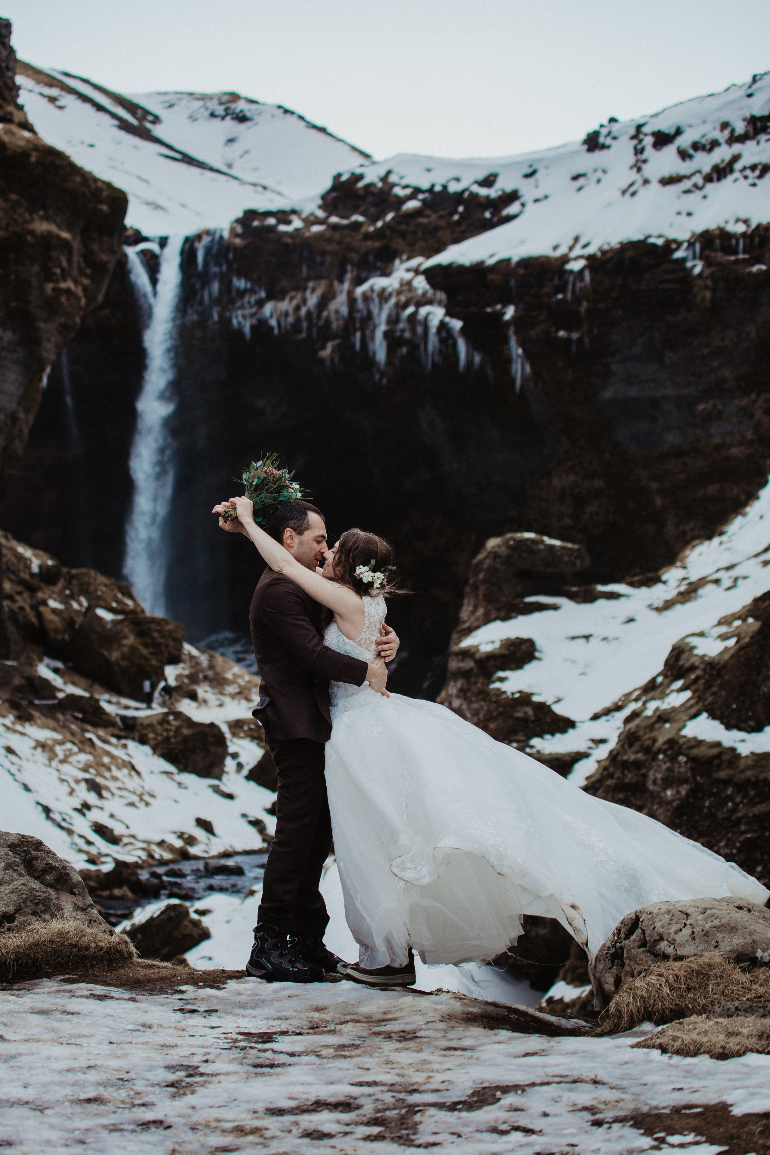Winter Wedding in Iceland. Iceland elopement photo and video | Nikolaichik Photo