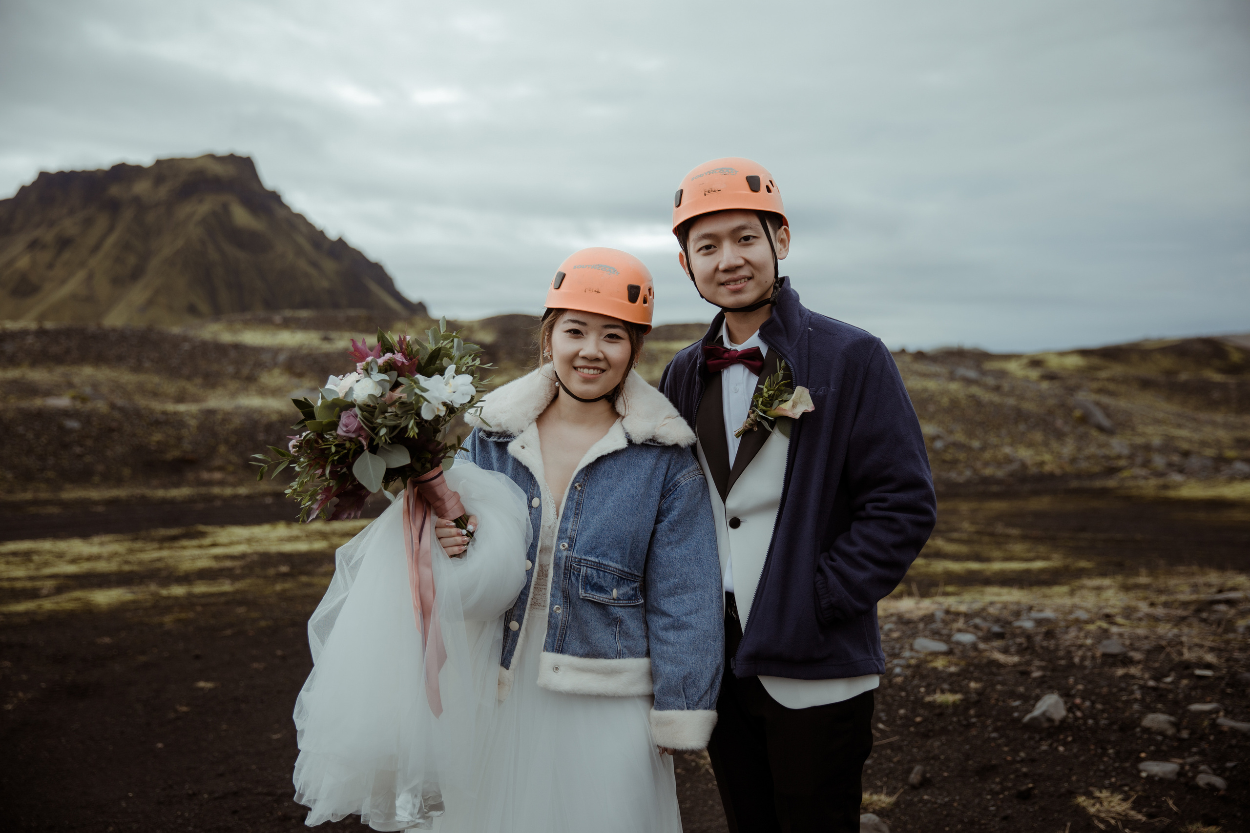 Adventure Ice Cave Elopement in Iceland. Iceland elopement photographer & videographer