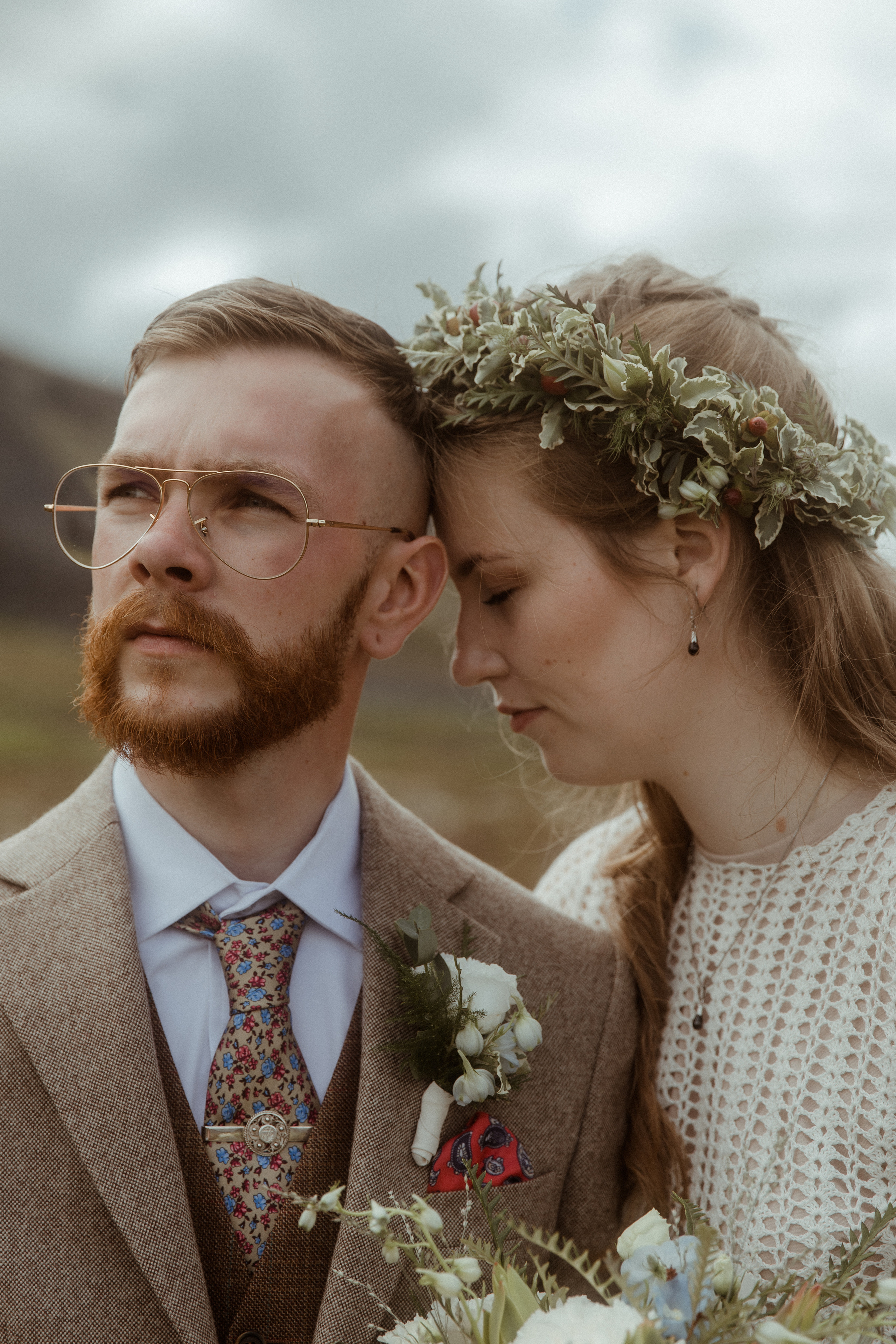 Iceland Secret Waterfall Elopement. Iceland elopement photo and video | Nikolaichik Photo