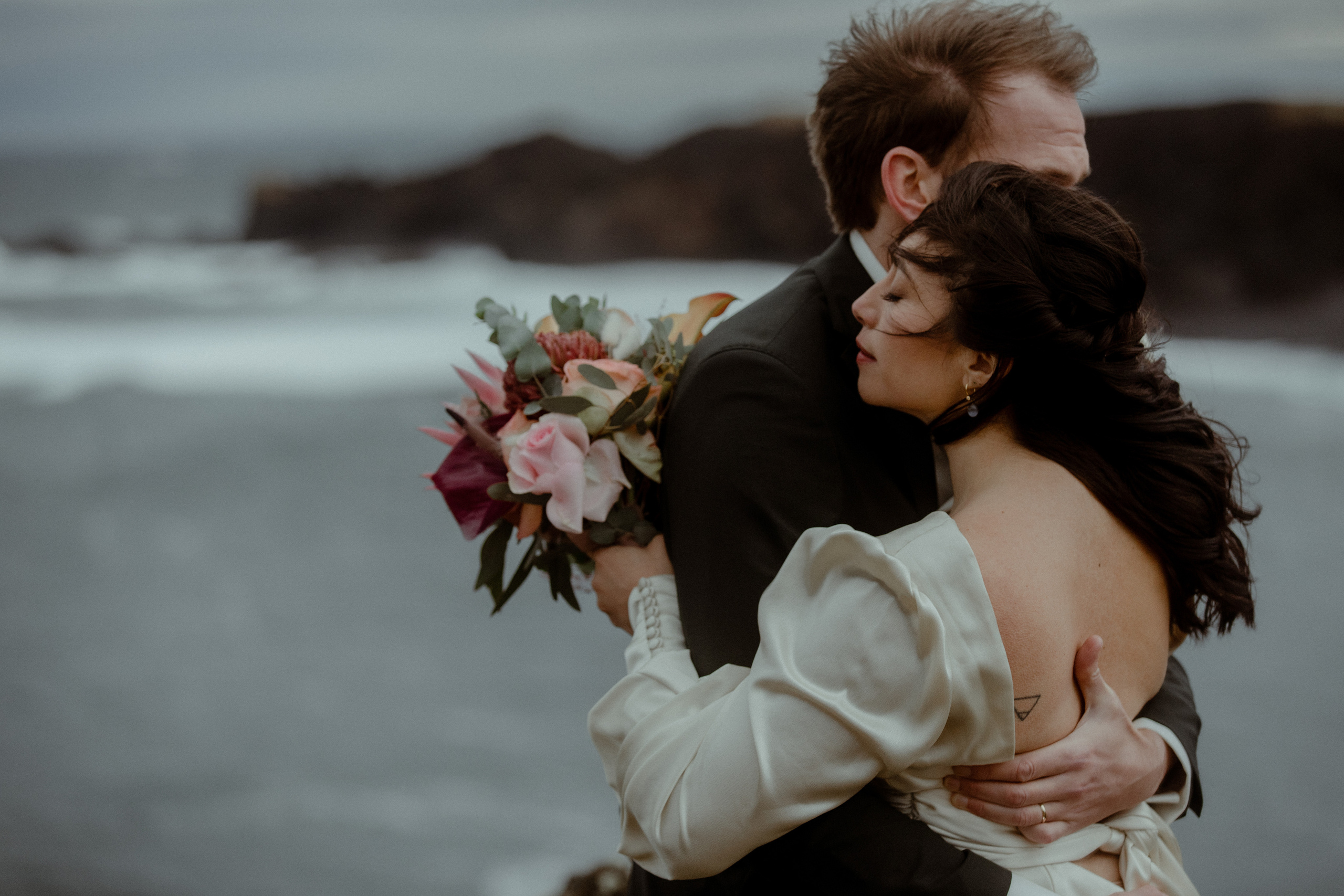 Elopement at Snaefellsnes Iceland | Wedding photos with Icelandic horses. Iceland elopement photo and video | Nikolaichik Photo