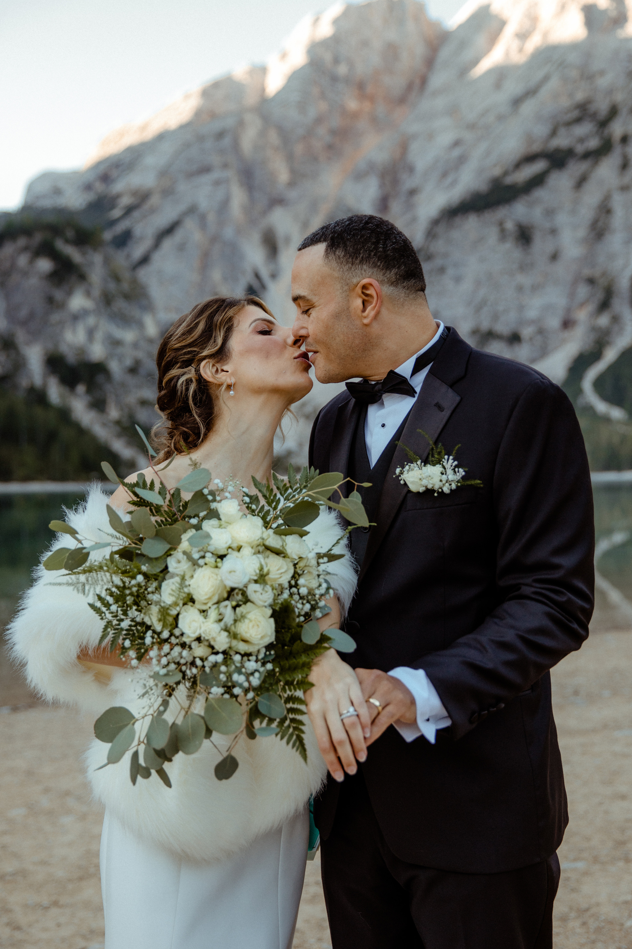 Sunrise Dolomites Elopement. Iceland elopement photographer & videographer