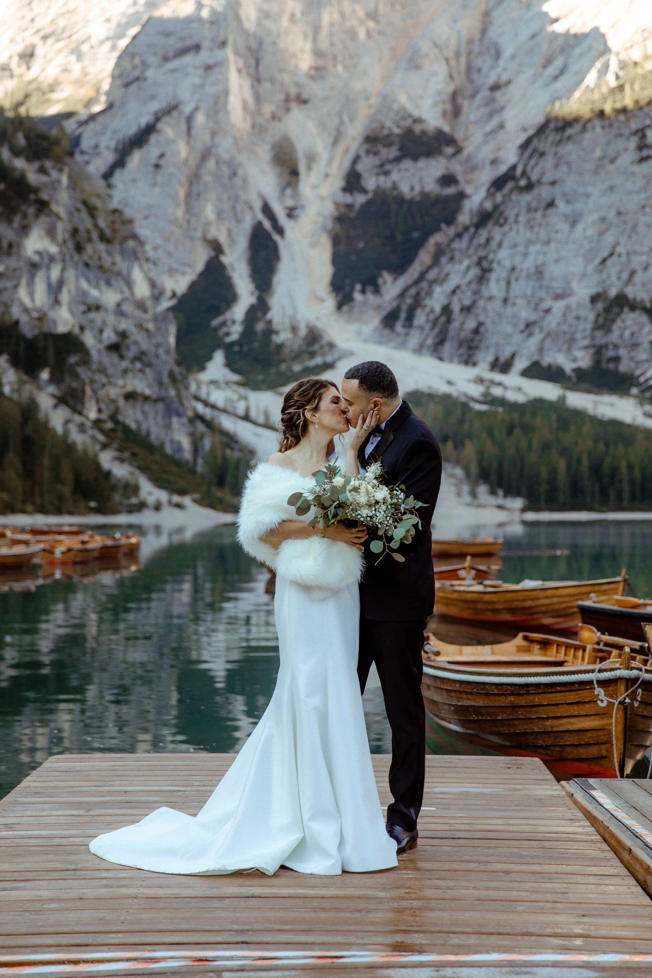 Sunrise Dolomites Elopement. Iceland elopement photographer & videographer
