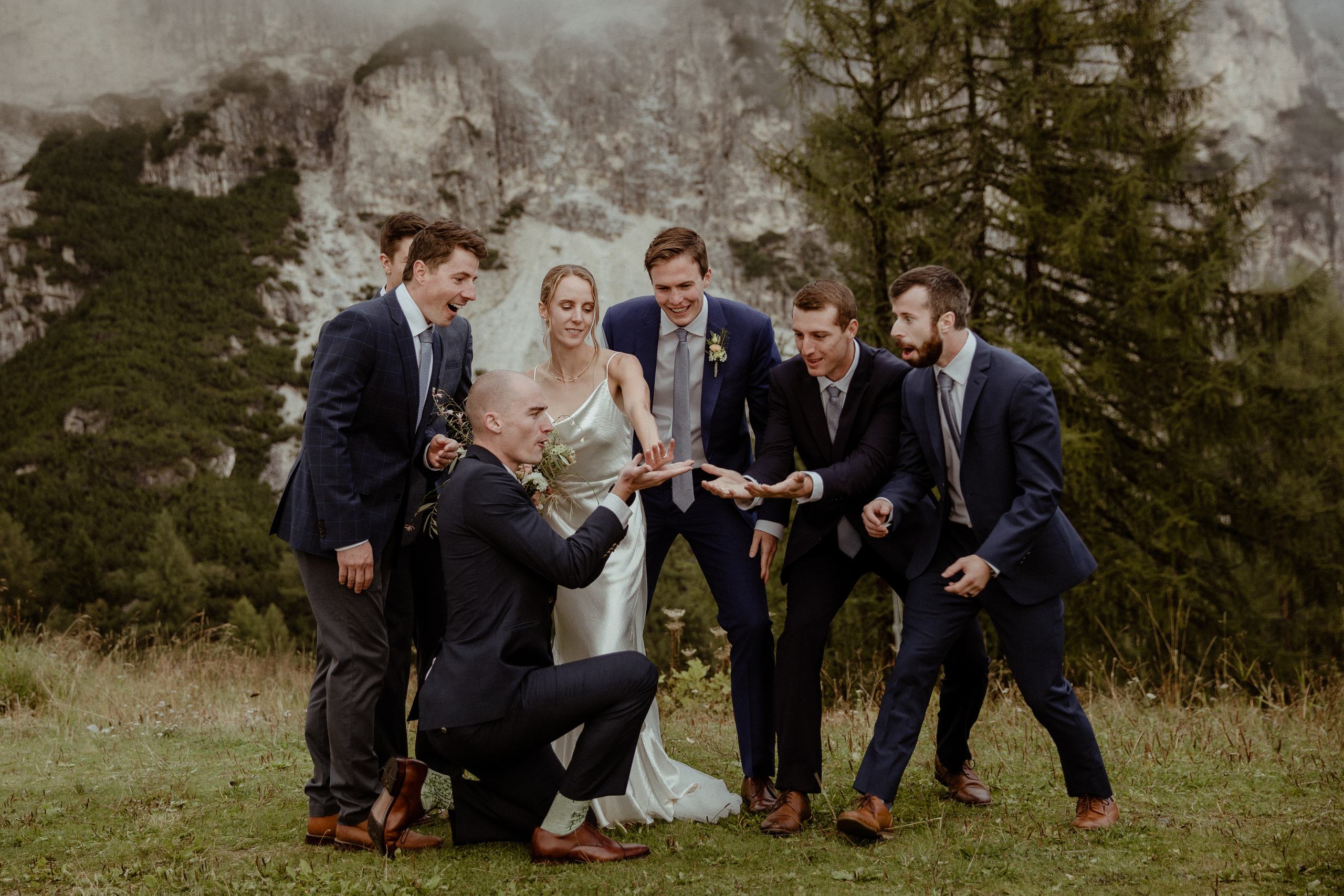 Intimate Wedding in the Dolomites. Iceland elopement photo and video | Nikolaichik Photo