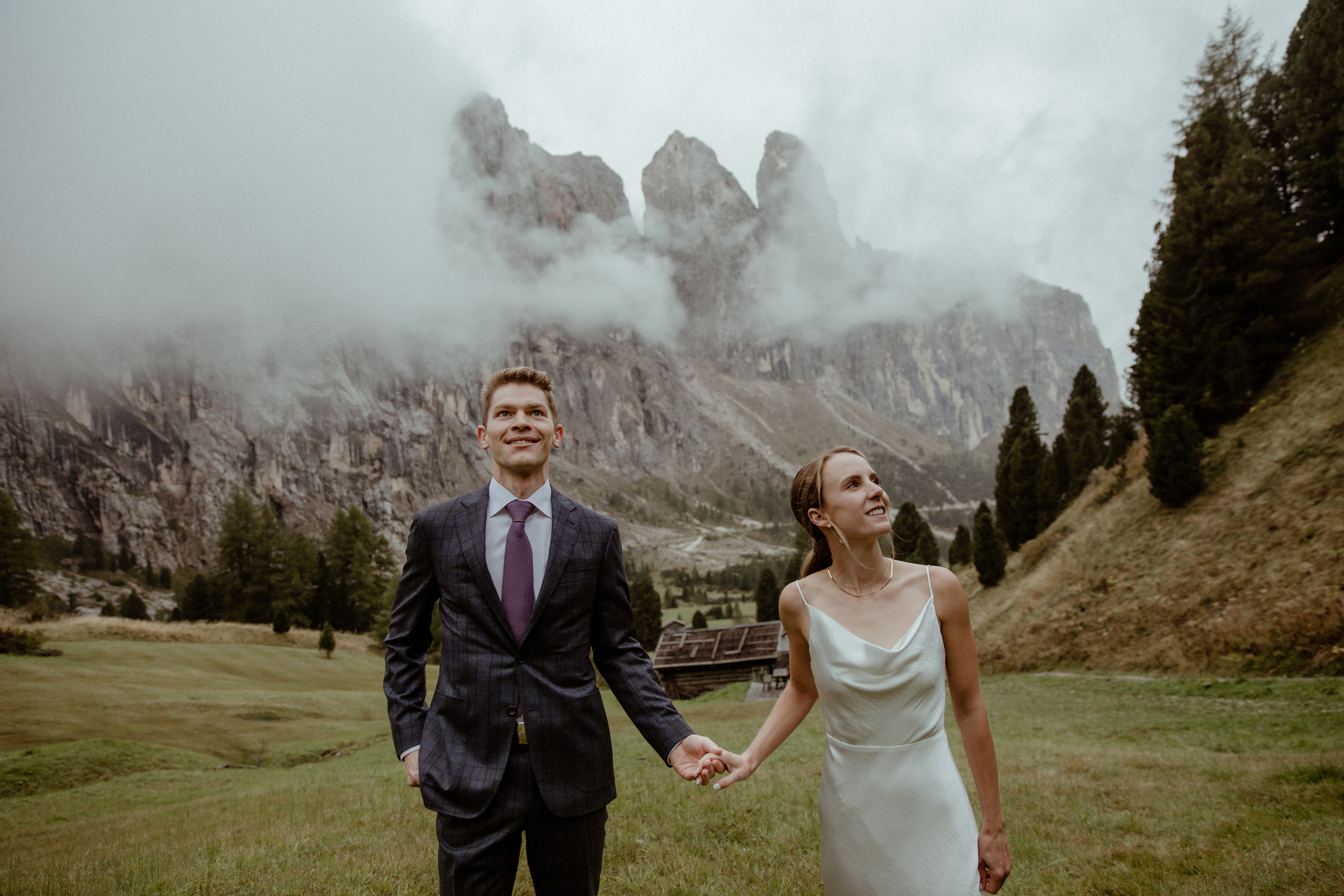 Intimate Wedding in the Dolomites. Iceland elopement photo and video | Nikolaichik Photo