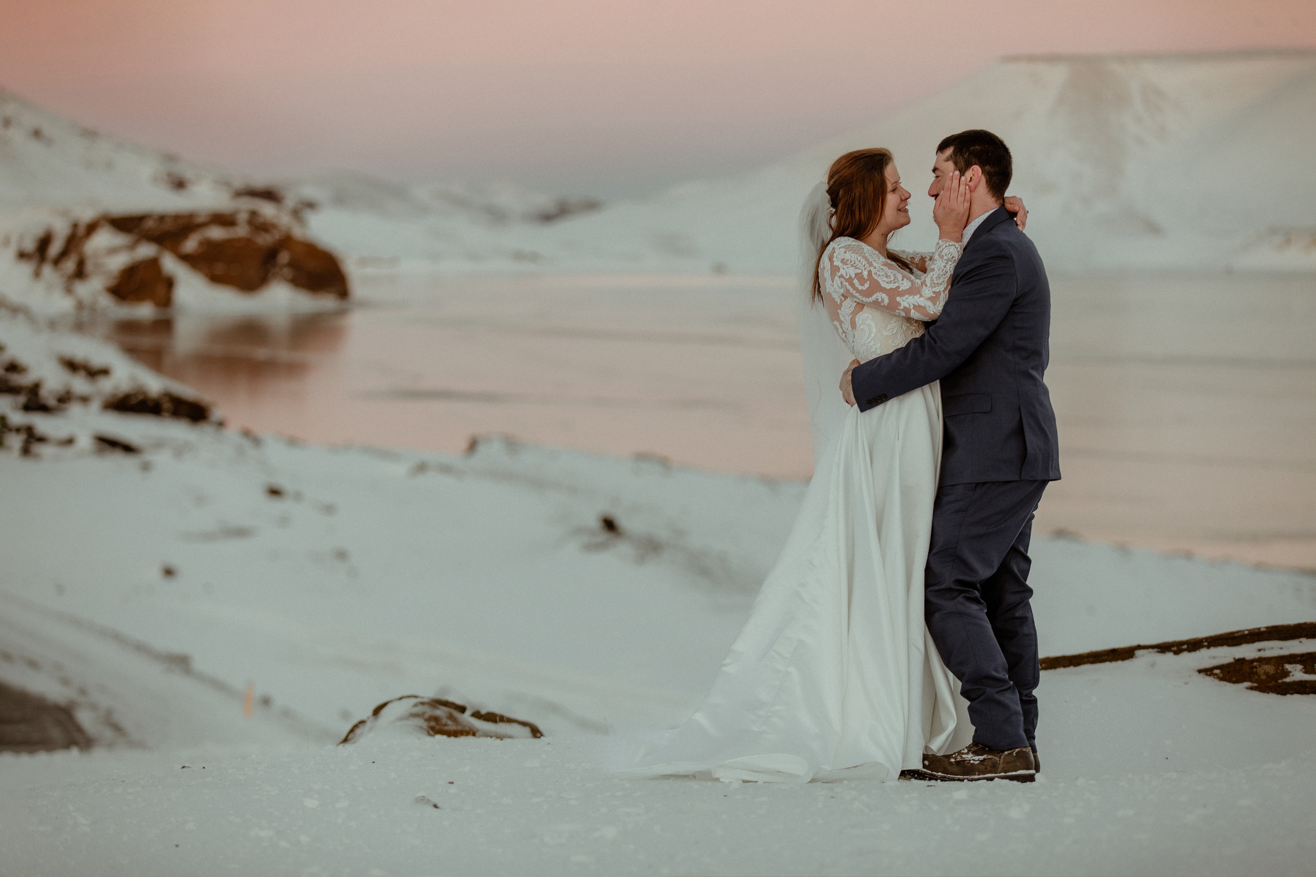 Golden Hour Elopement in Iceland. Iceland elopement photographer & videographer