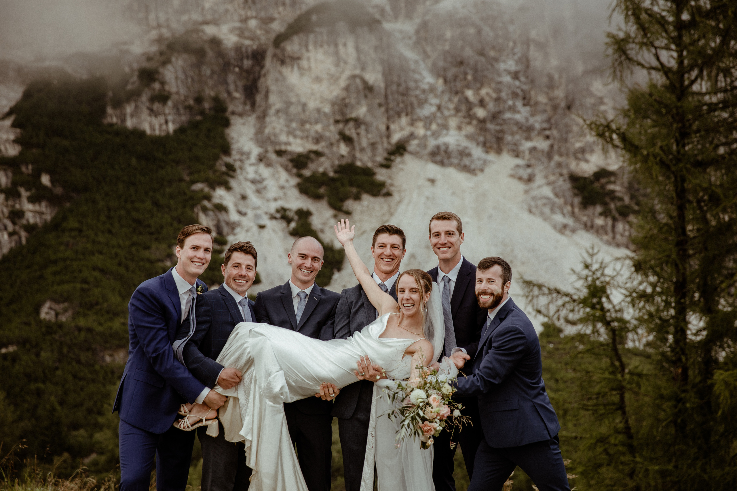 Intimate Wedding in the Dolomites. Iceland elopement photo and video | Nikolaichik Photo