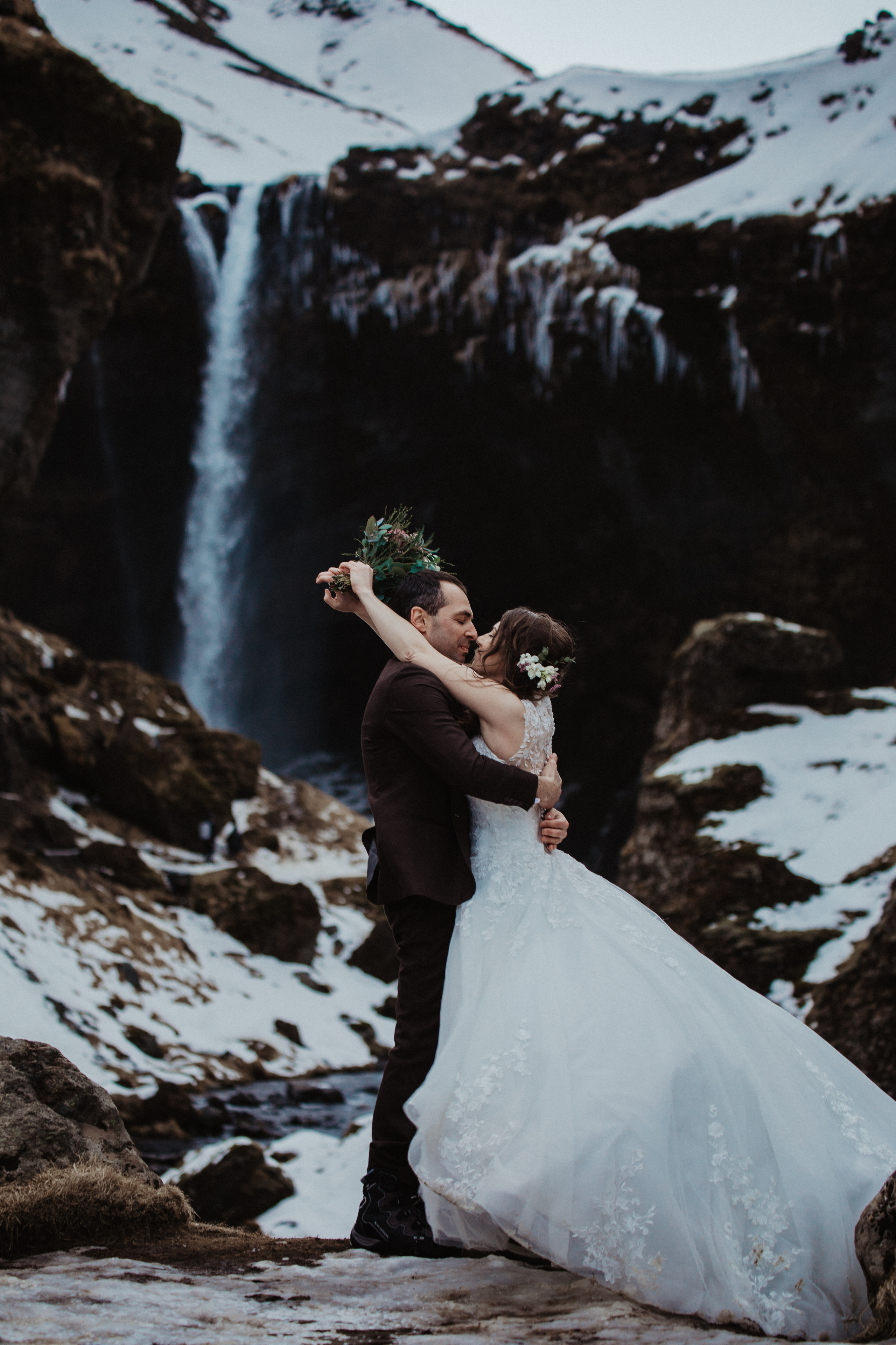 Winter Wedding in Iceland. Iceland elopement photo and video | Nikolaichik Photo