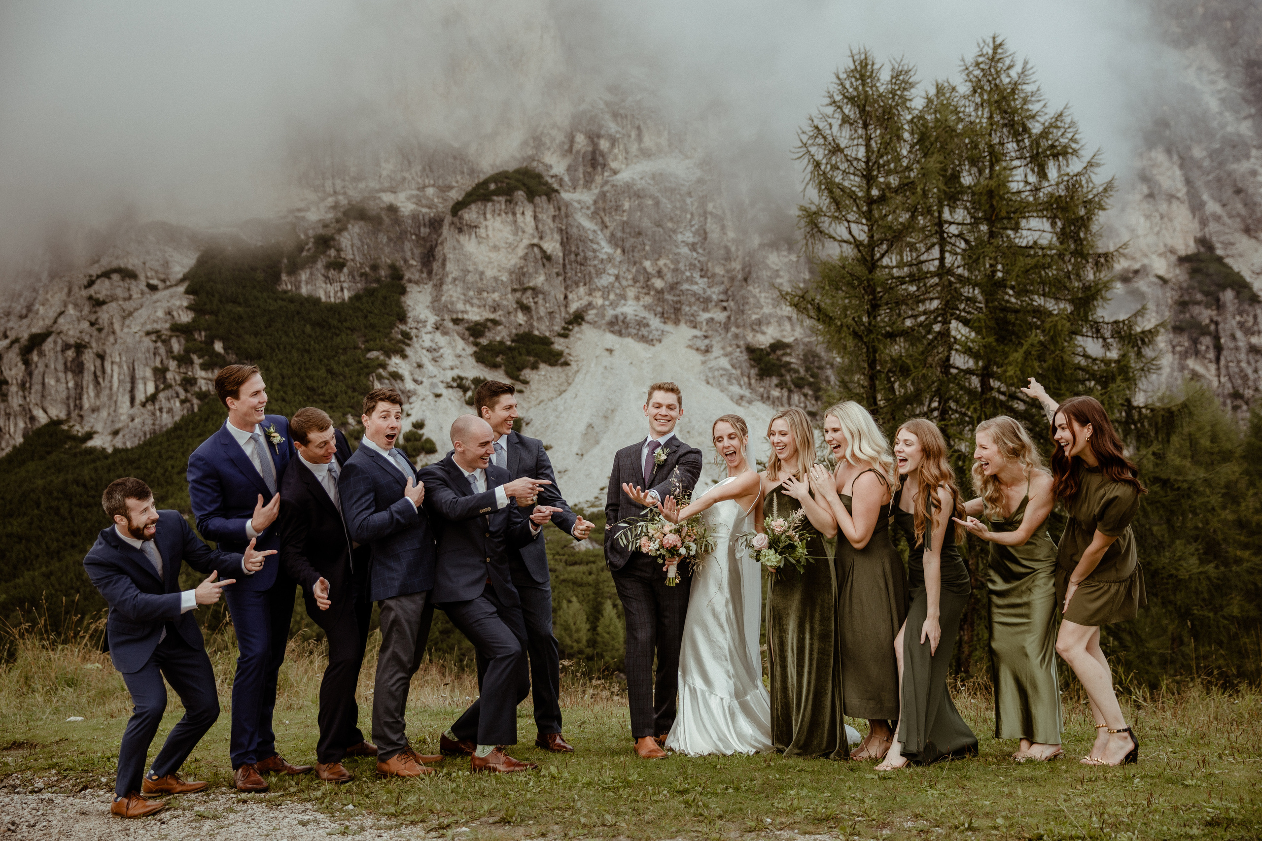 Intimate Wedding in the Dolomites. Iceland elopement photo and video | Nikolaichik Photo