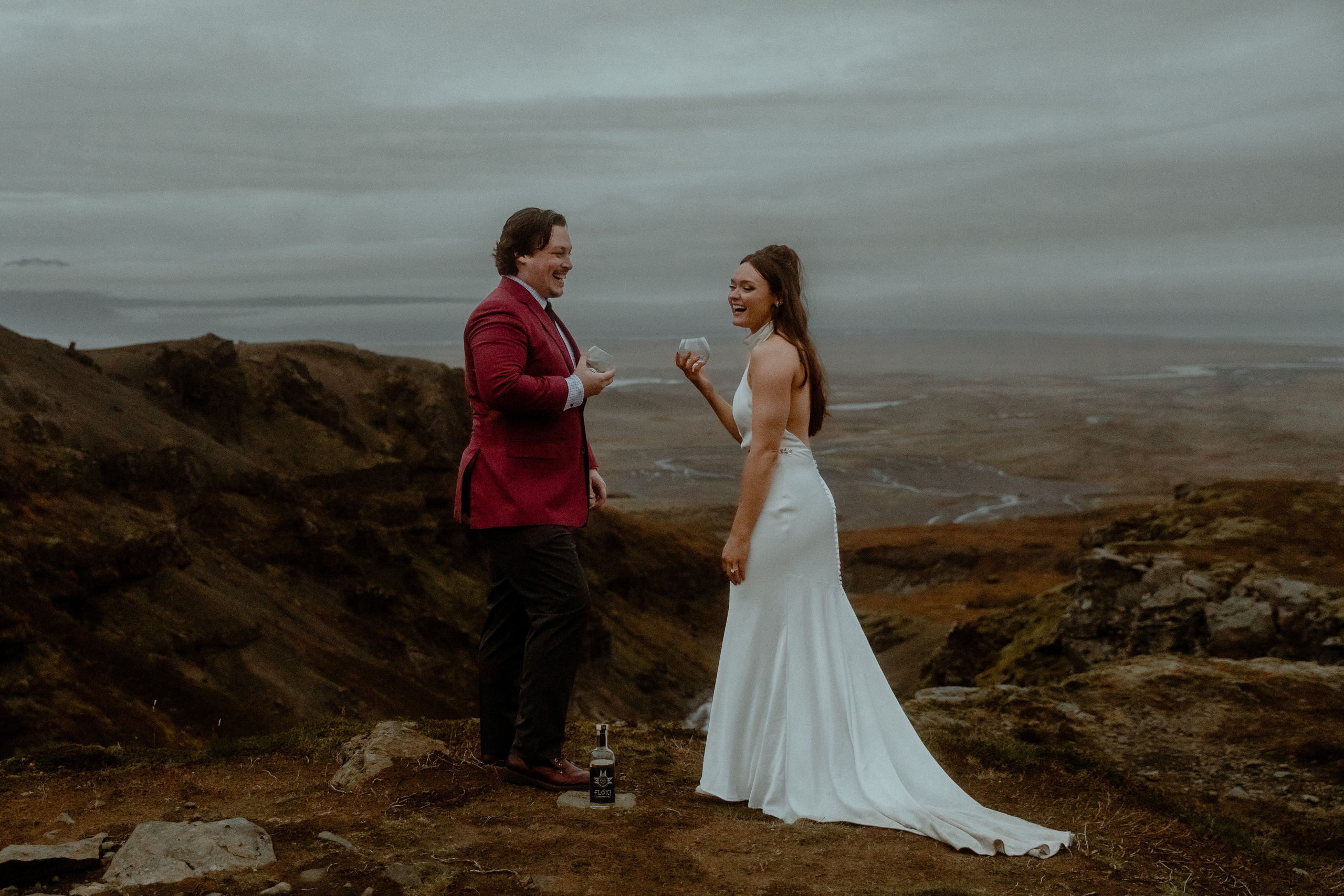 Secret hiking Elopement in Iceland. Iceland elopement photo and video | Nikolaichik Photo