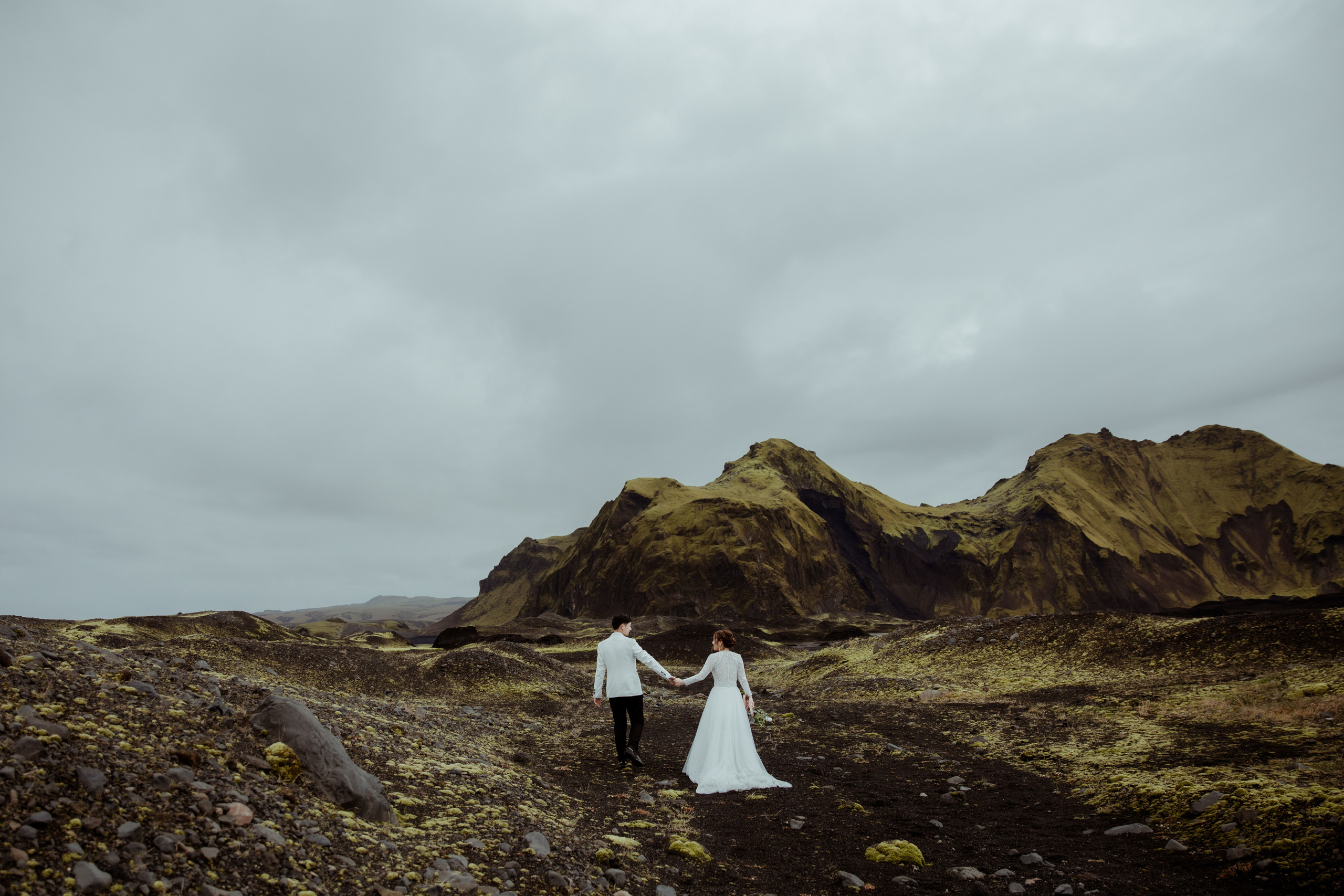 Adventure Ice Cave Elopement in Iceland. Iceland elopement photographer & videographer