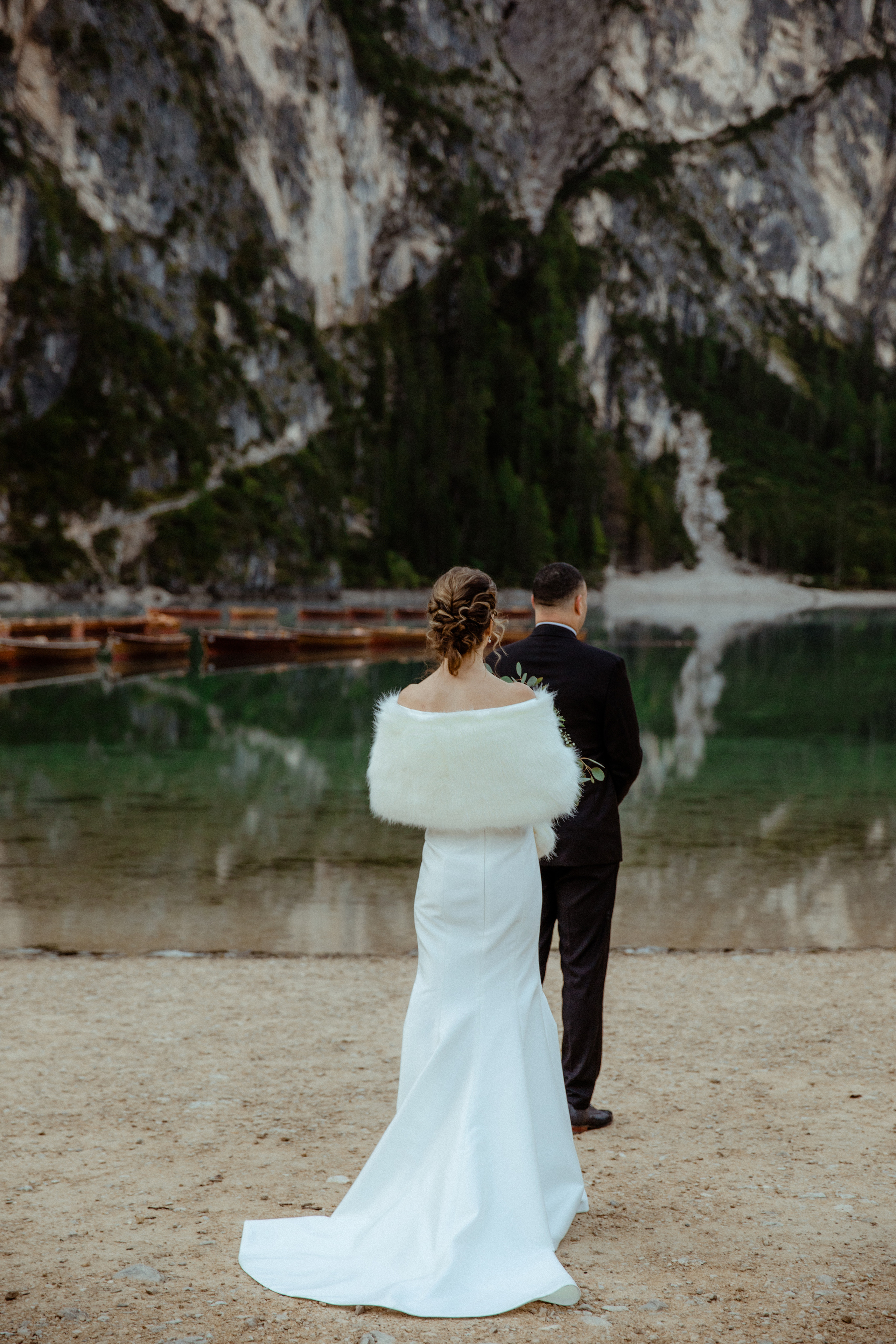 Sunrise Dolomites Elopement. Iceland elopement photographer & videographer