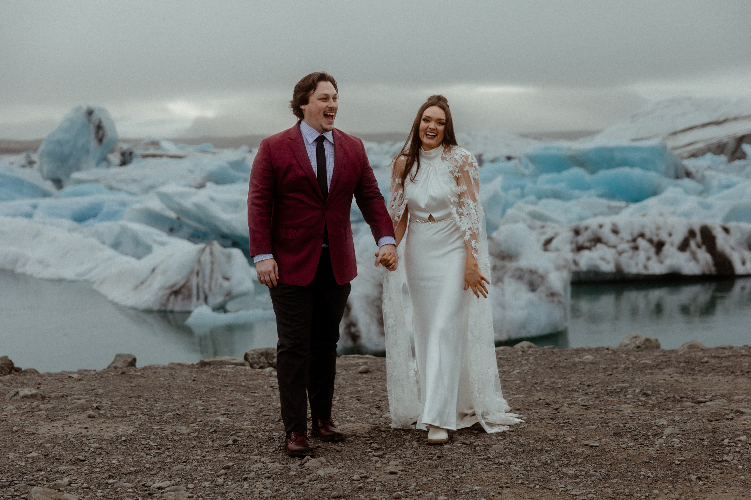 Secret hiking Elopement in Iceland. Iceland elopement photo and video | Nikolaichik Photo