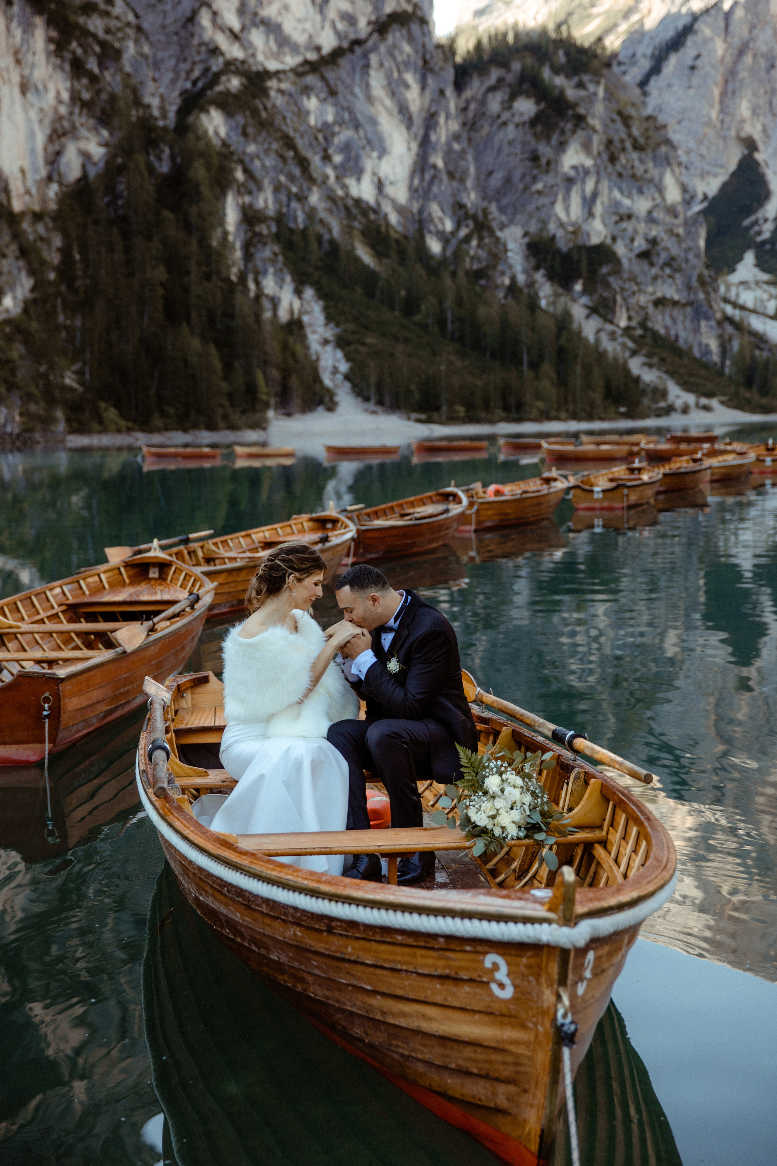 Sunrise Dolomites Elopement. Iceland elopement photographer & videographer