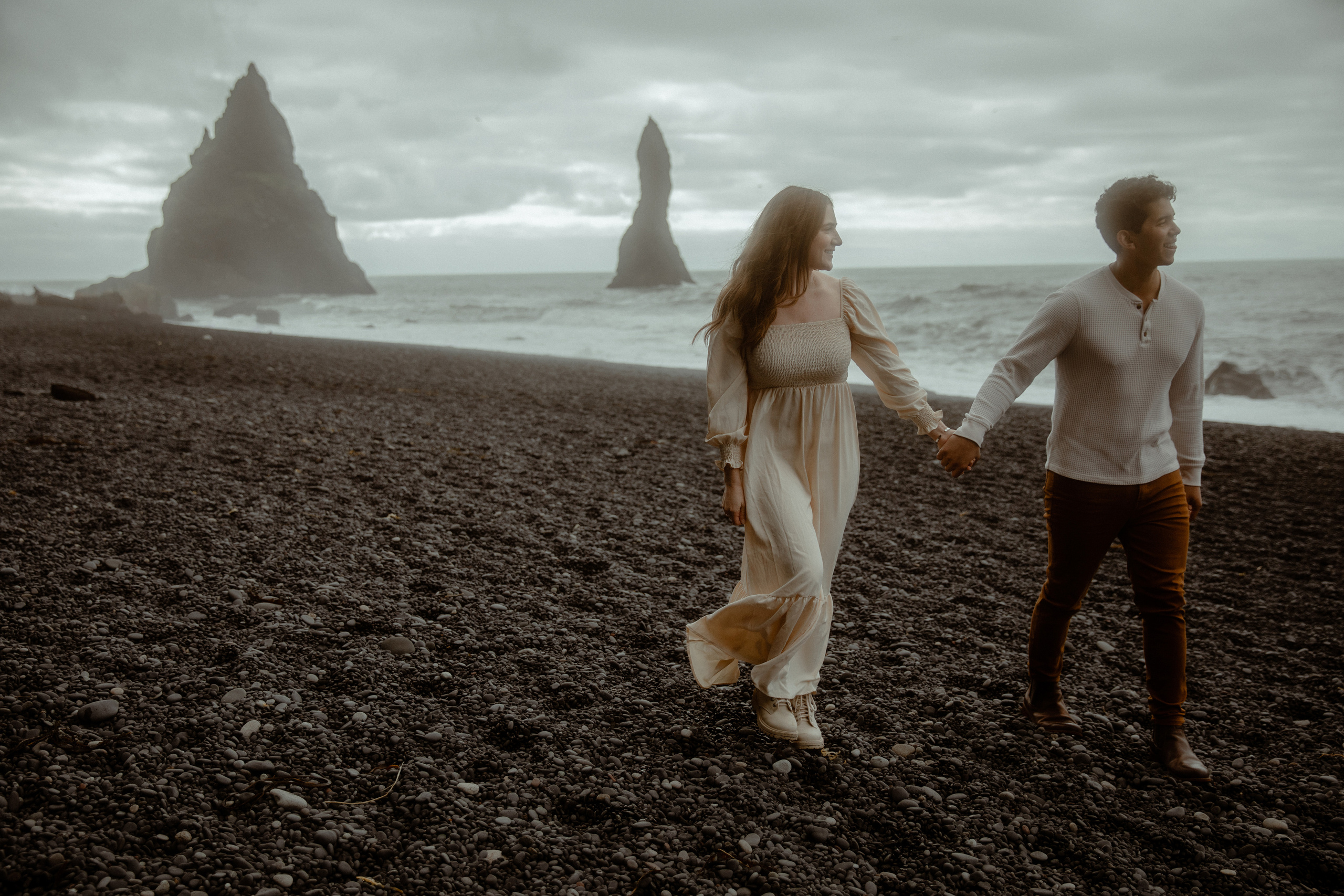 Engagement photoshoot in South Iceland. Iceland elopement photo and video | Nikolaichik Photo