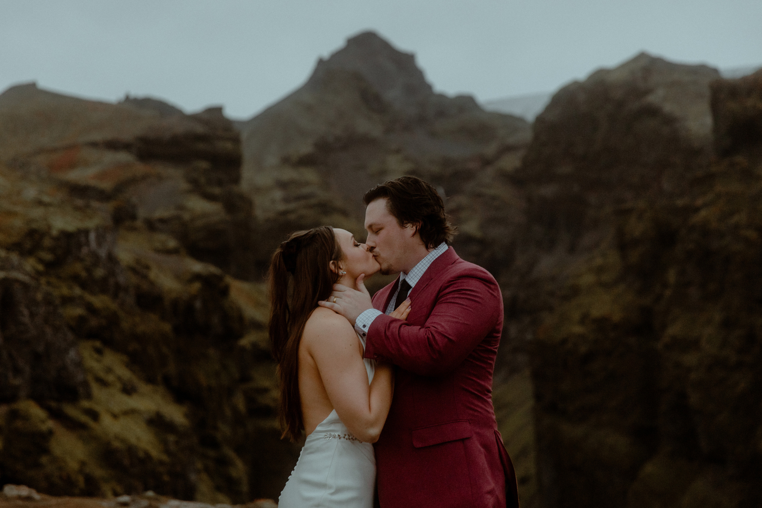 Secret hiking Elopement in Iceland. Iceland elopement photo and video | Nikolaichik Photo