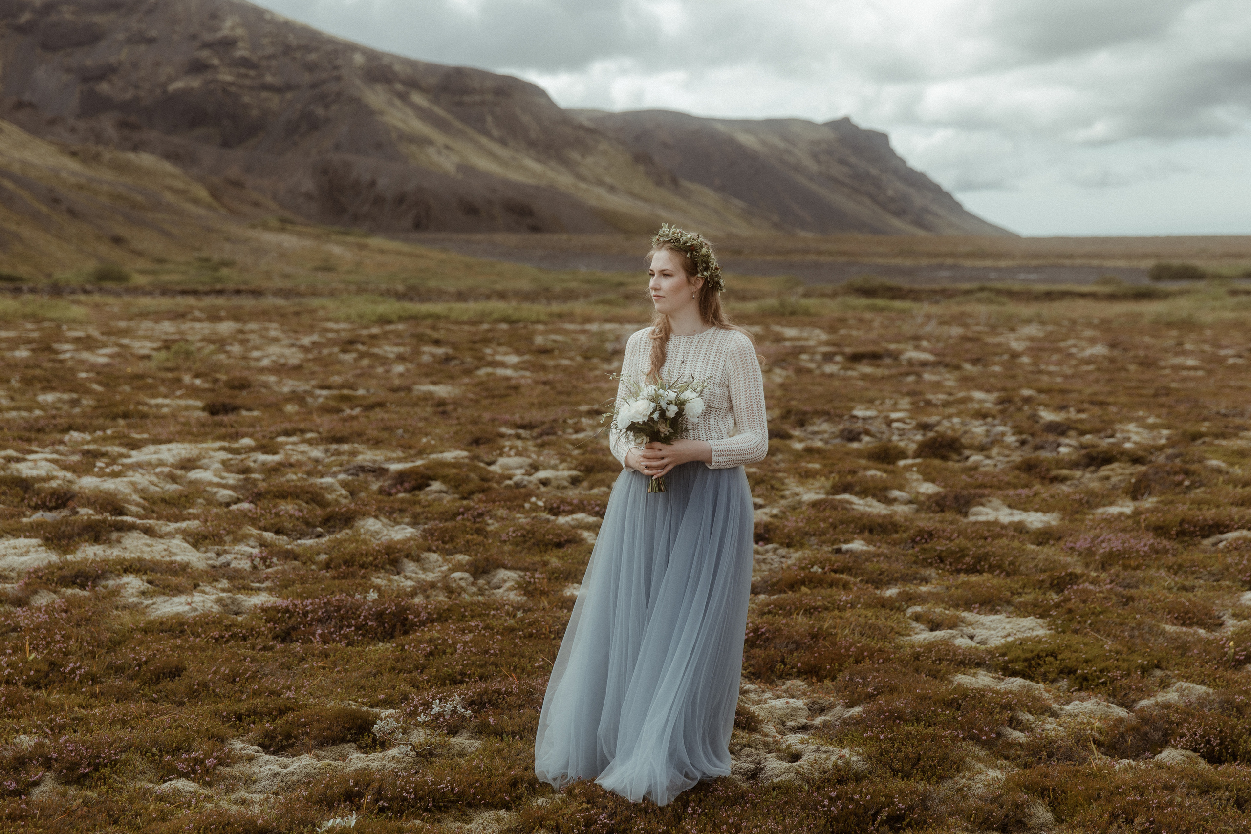 Iceland Secret Waterfall Elopement. Iceland elopement photo and video | Nikolaichik Photo