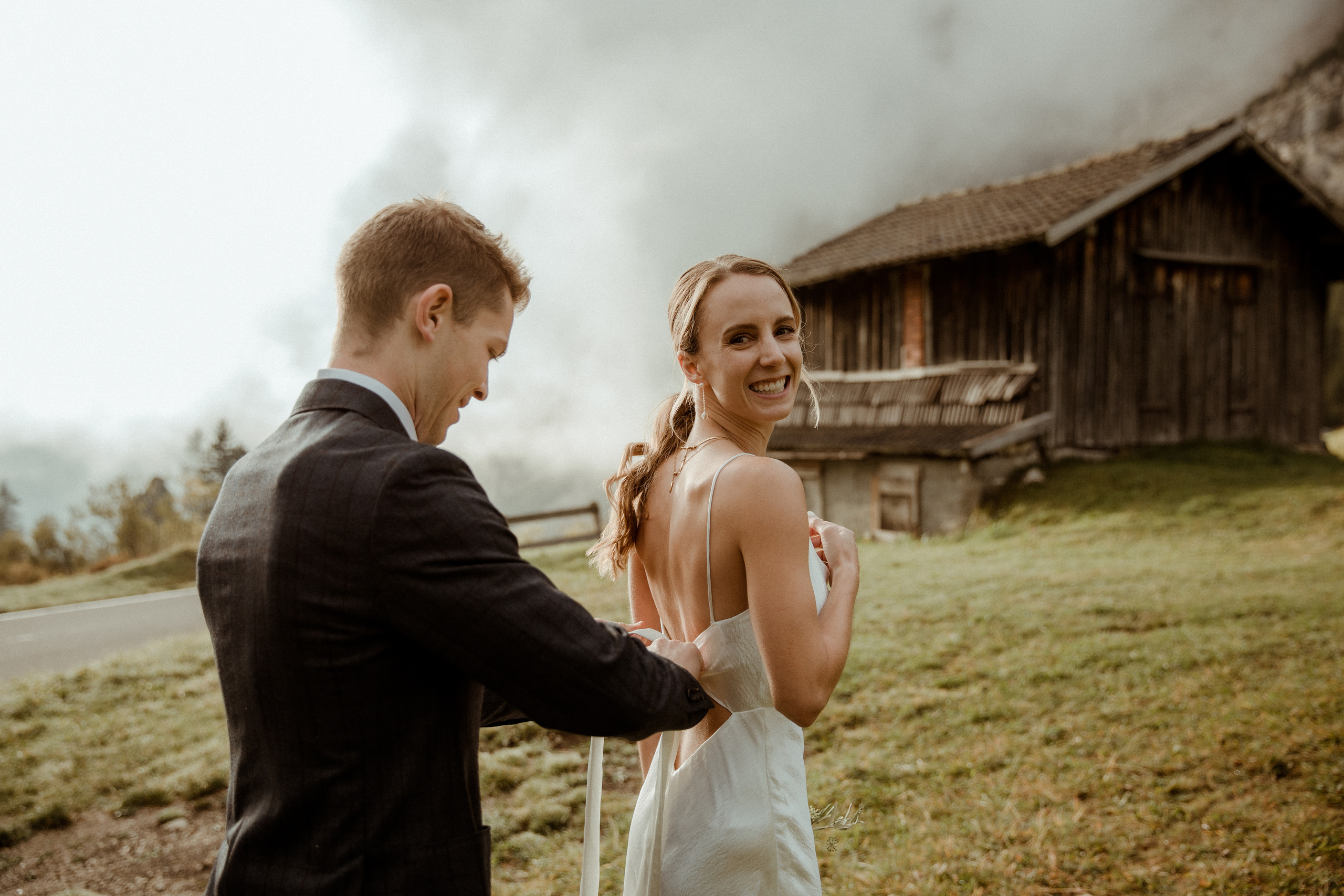 Intimate Wedding in the Dolomites. Iceland elopement photo and video | Nikolaichik Photo