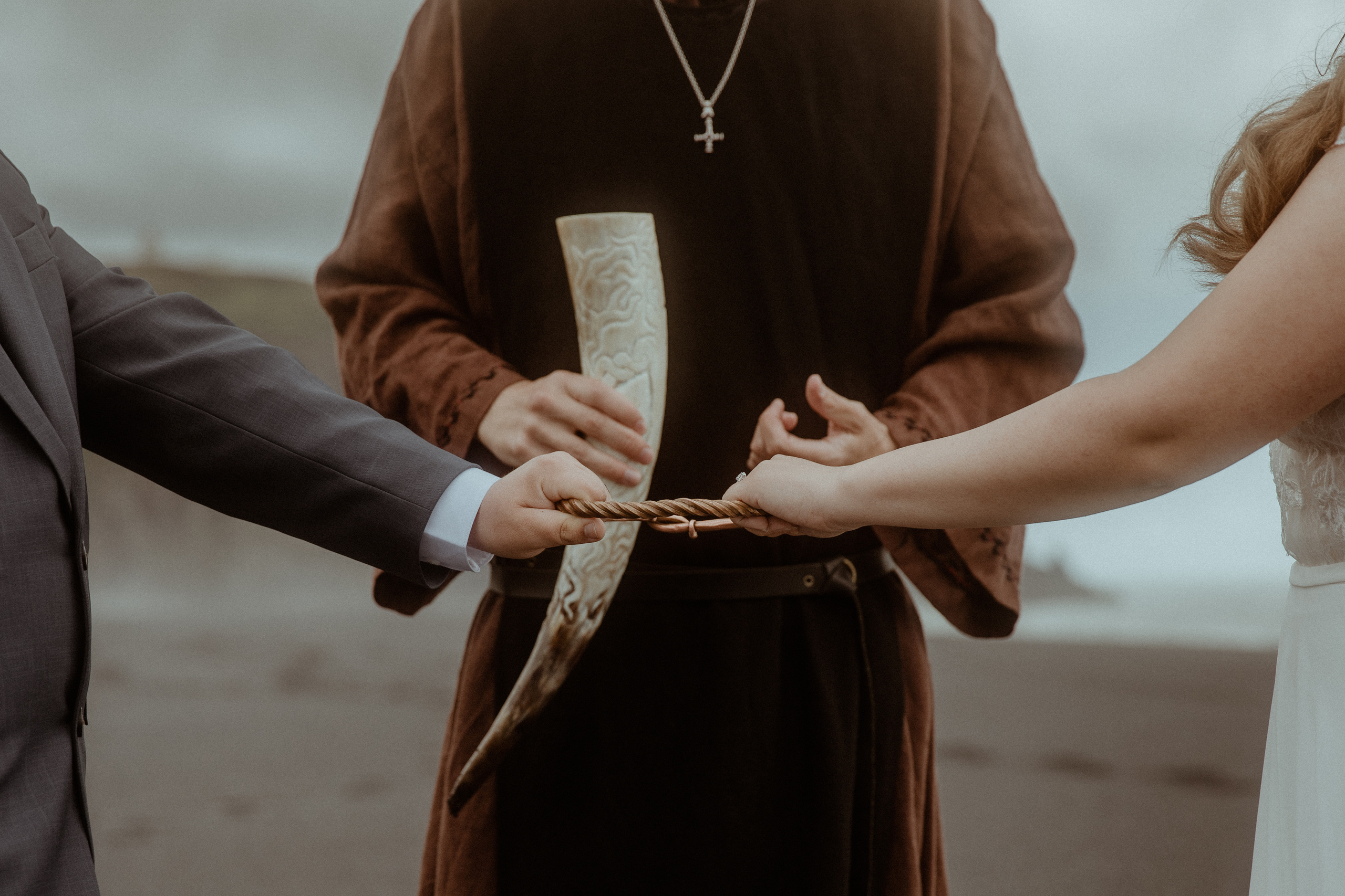 Private Black Sand Beach Elopement. Iceland elopement photographer & videographer