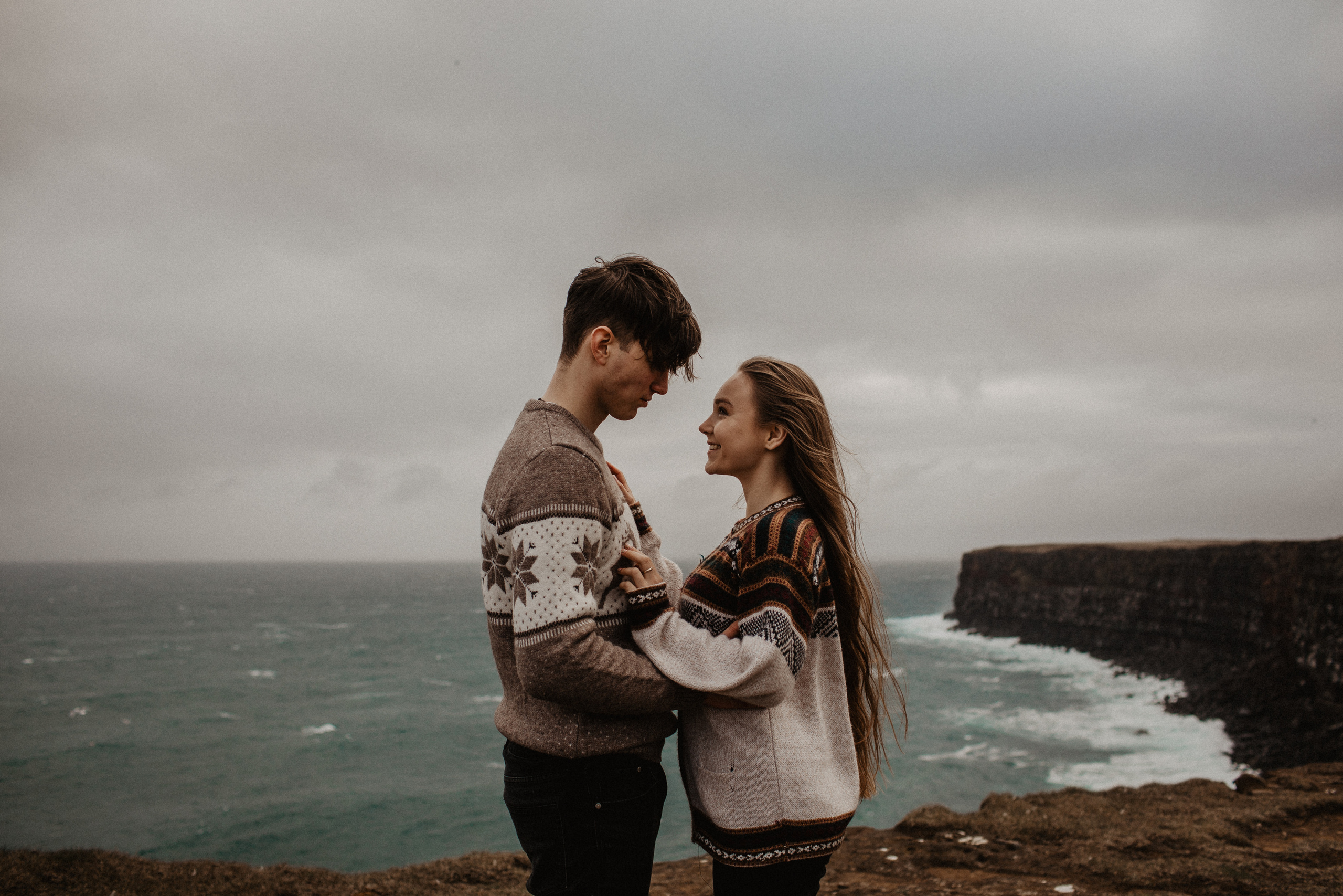 Couple photoshoot in front of volcano eruption in Iceland. Iceland elopement photo and video | Nikolaichik Photo