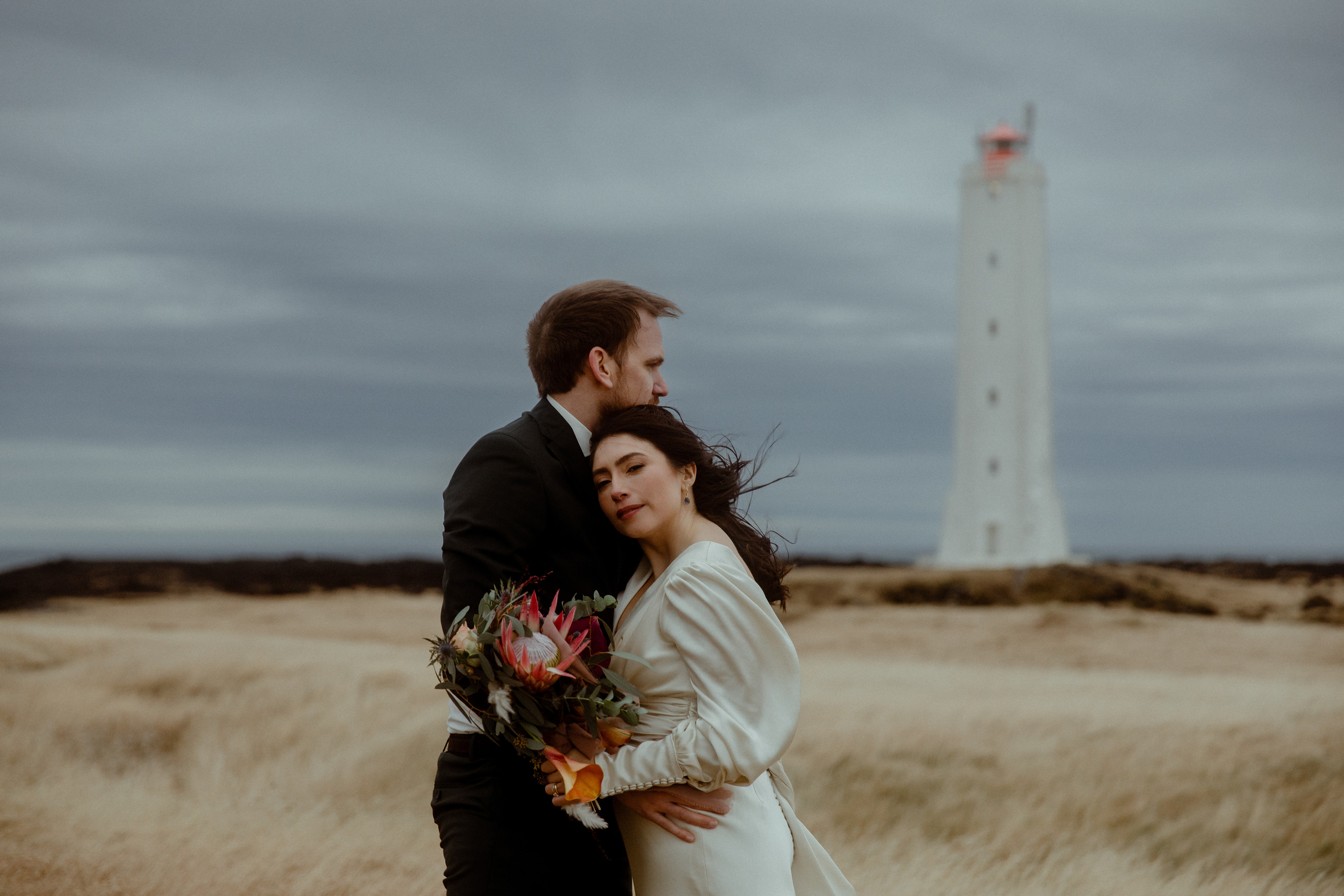Elopement at Snaefellsnes Iceland | Wedding photos with Icelandic horses. Iceland elopement photo and video | Nikolaichik Photo