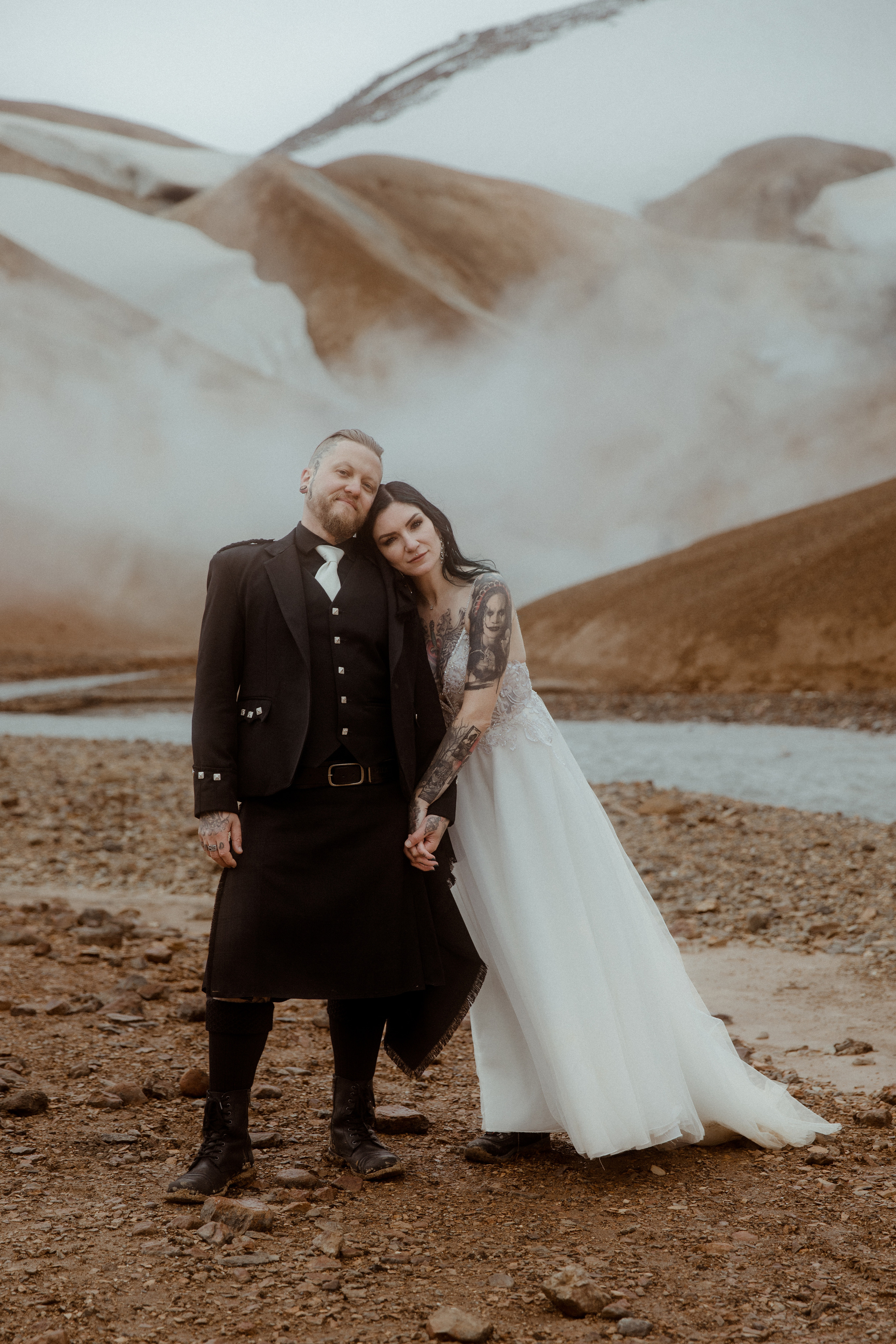 Wedding in Iceland’s Highlands. Iceland elopement photographer & videographer