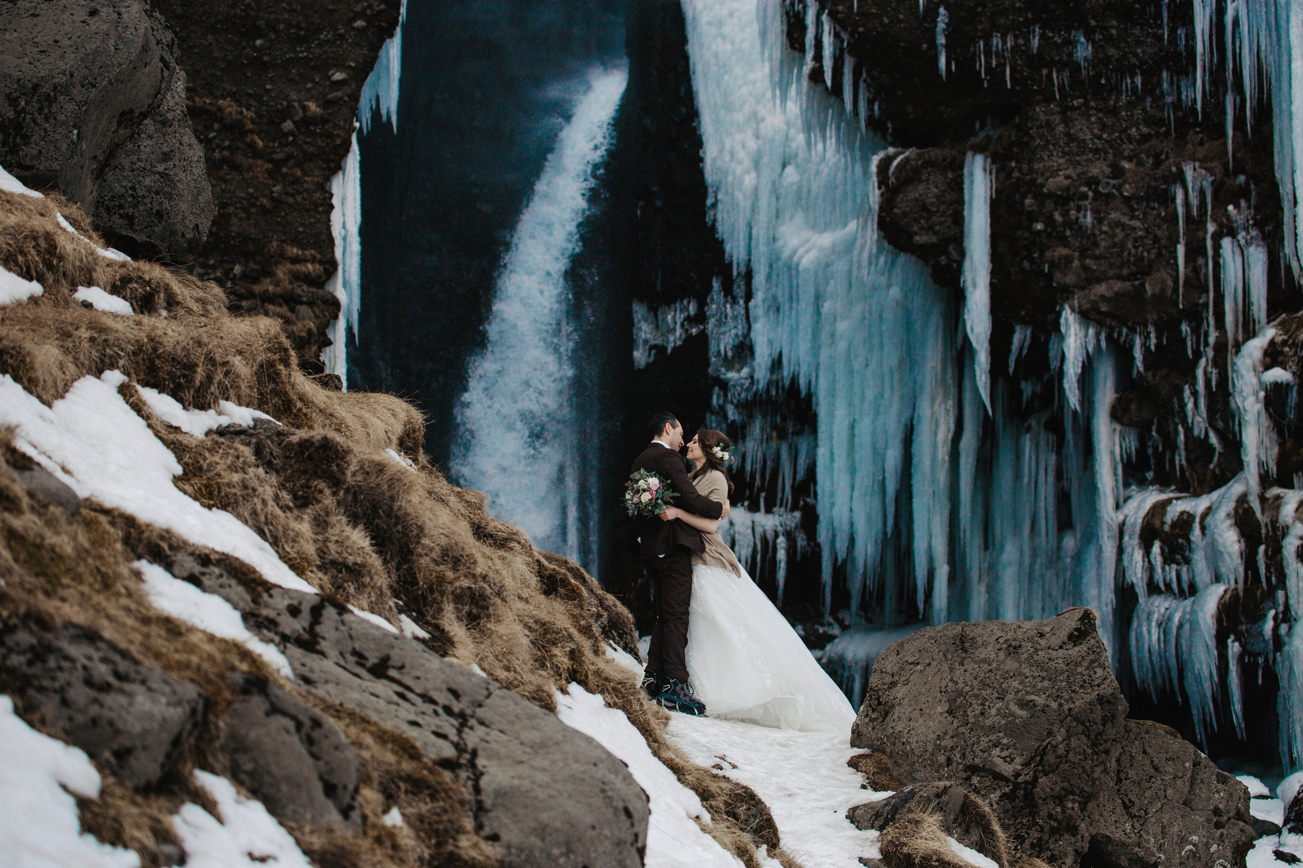 Winter Wedding in Iceland. Iceland elopement photo and video | Nikolaichik Photo