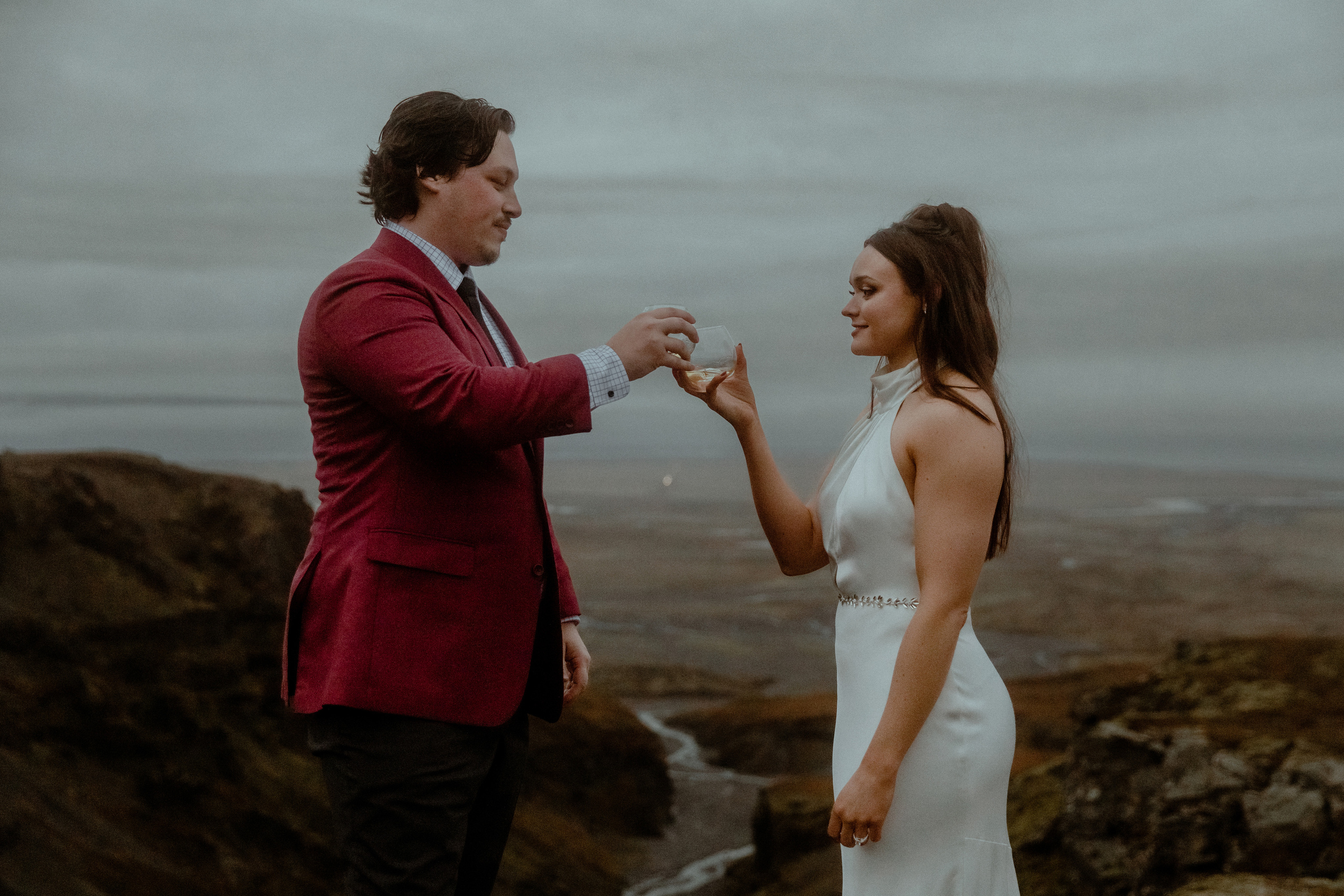Secret hiking Elopement in Iceland. Iceland elopement photo and video | Nikolaichik Photo