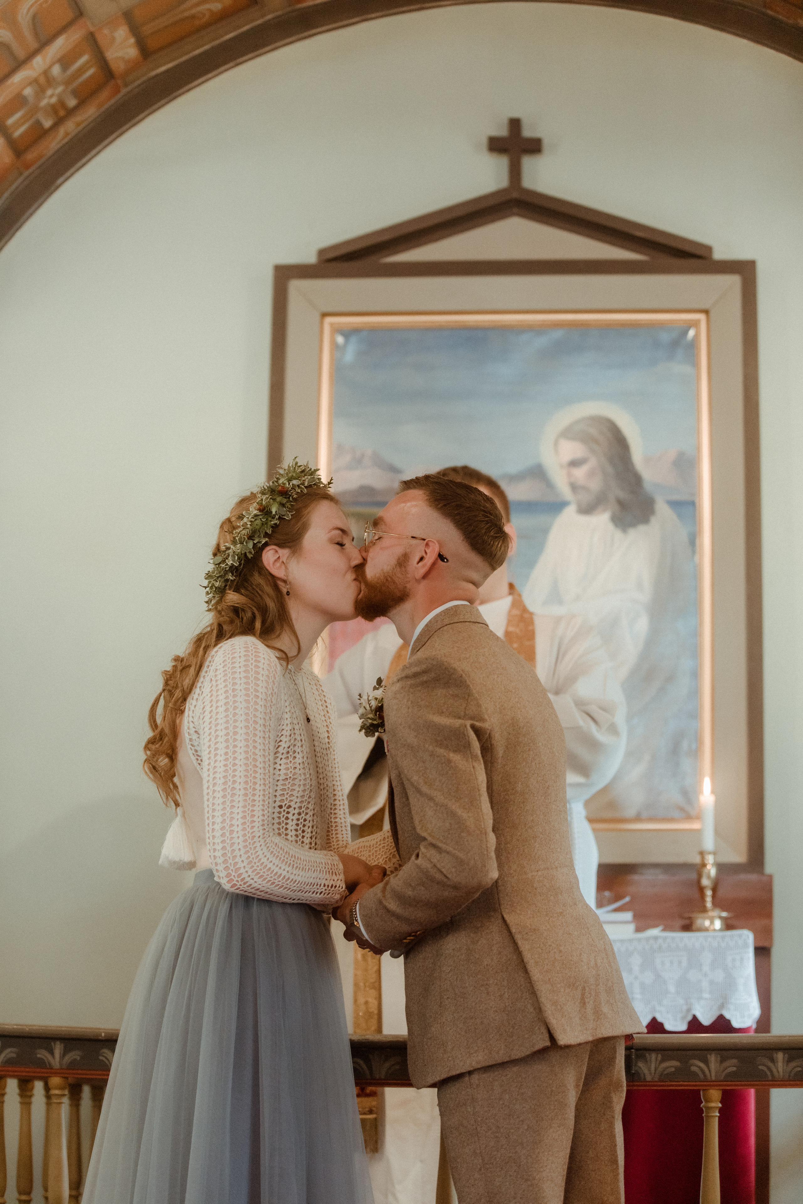 Iceland Secret Waterfall Elopement. Iceland elopement photo and video | Nikolaichik Photo