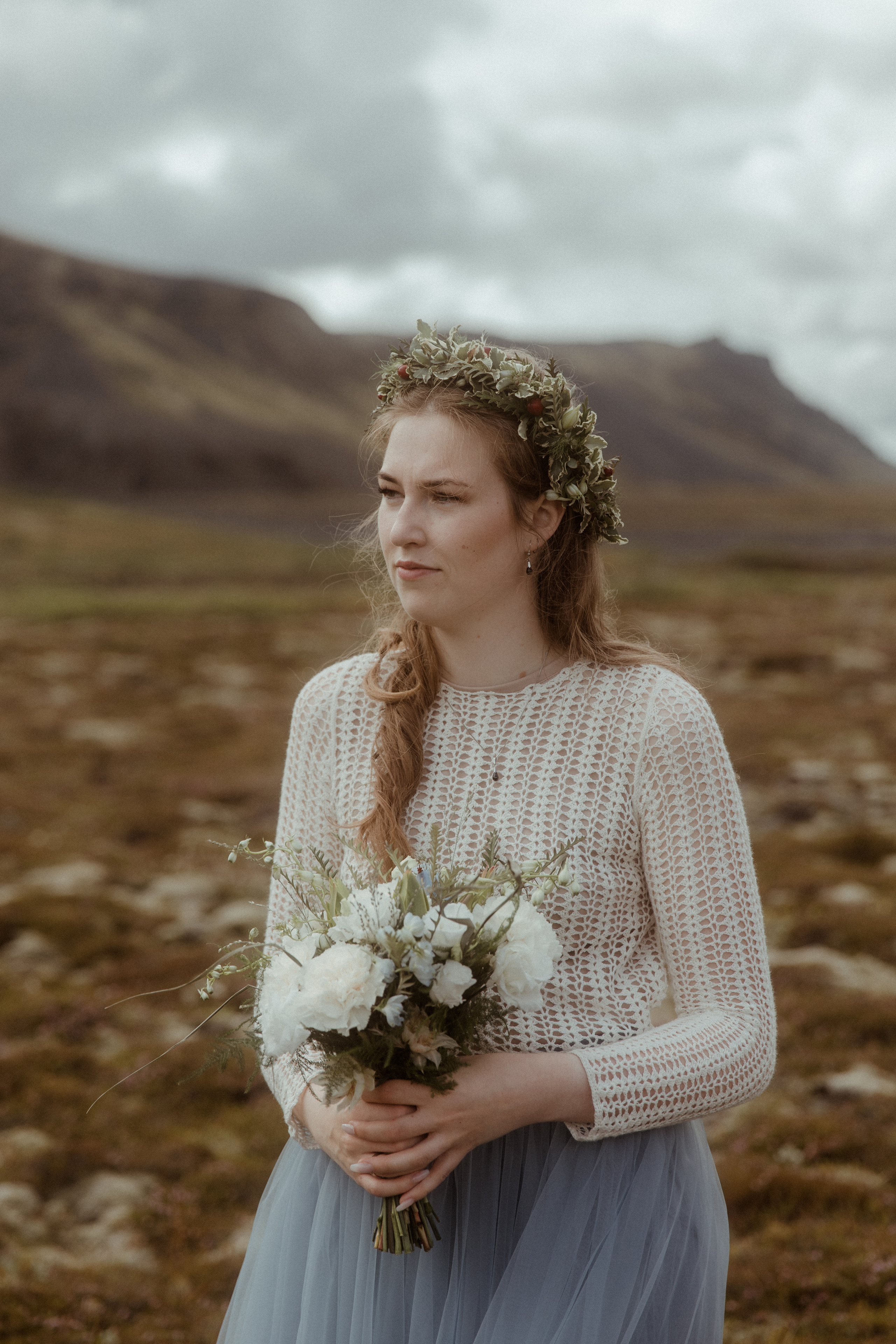 Iceland Secret Waterfall Elopement. Iceland elopement photo and video | Nikolaichik Photo