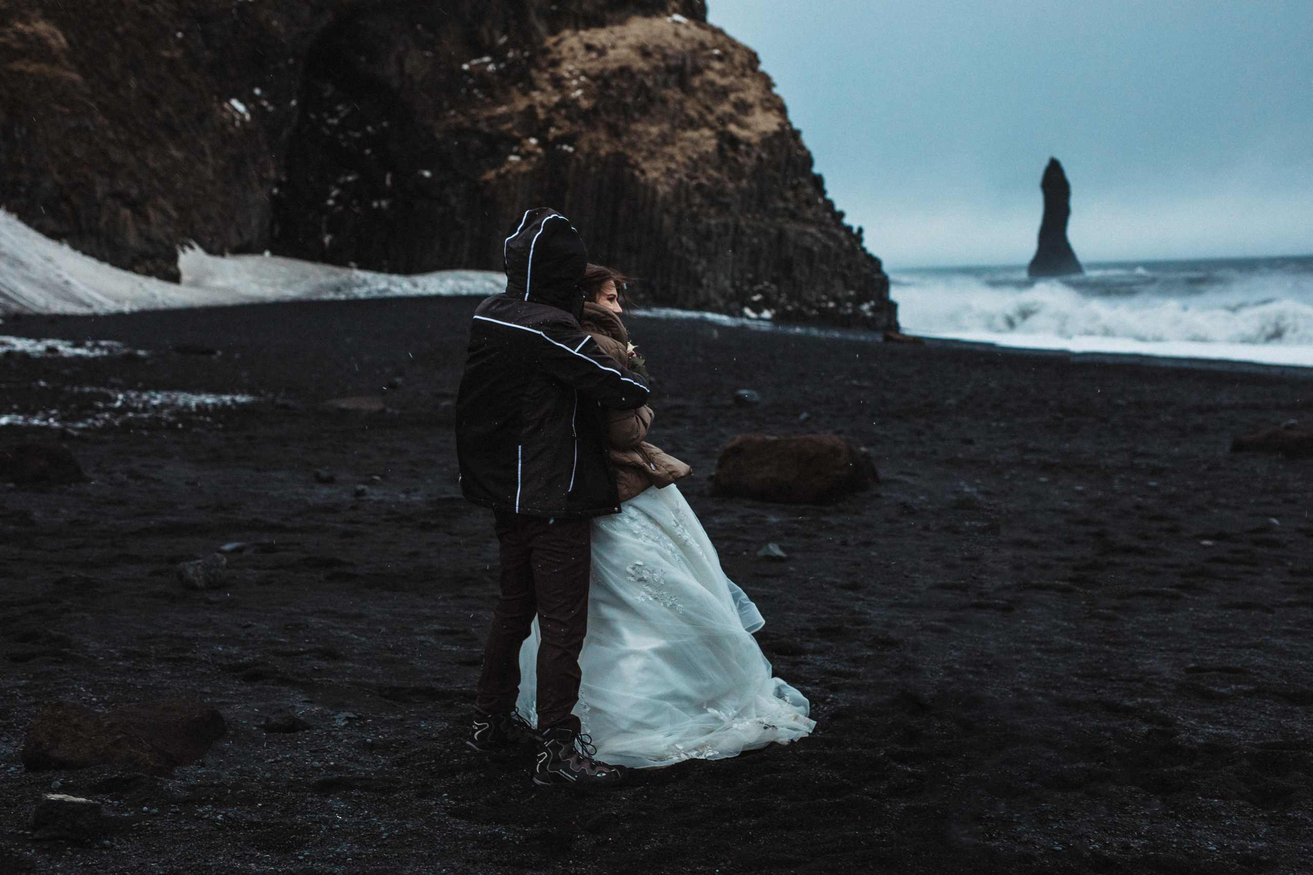 Winter Wedding in Iceland. Iceland elopement photo and video | Nikolaichik Photo