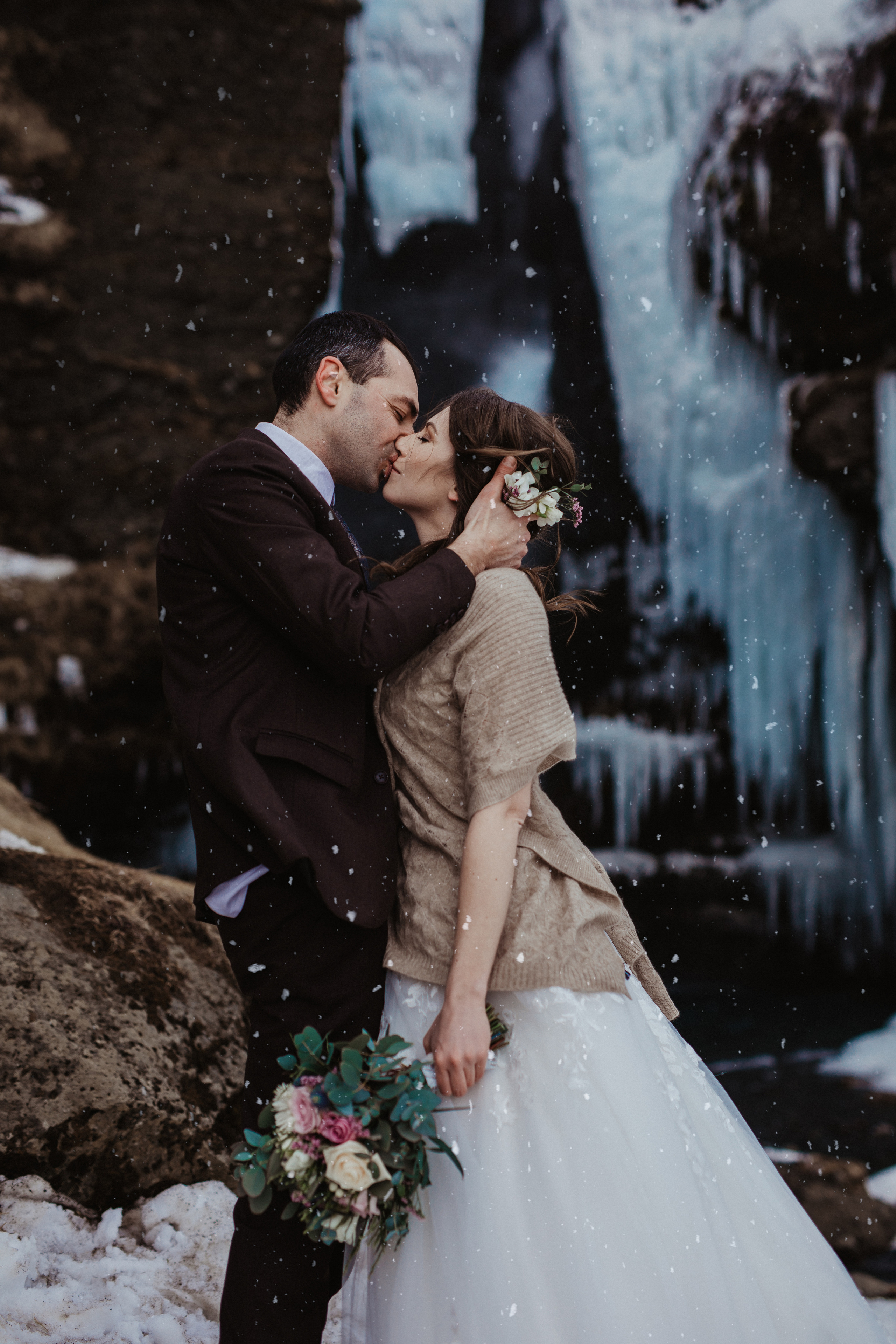 Winter Wedding in Iceland. Iceland elopement photo and video | Nikolaichik Photo
