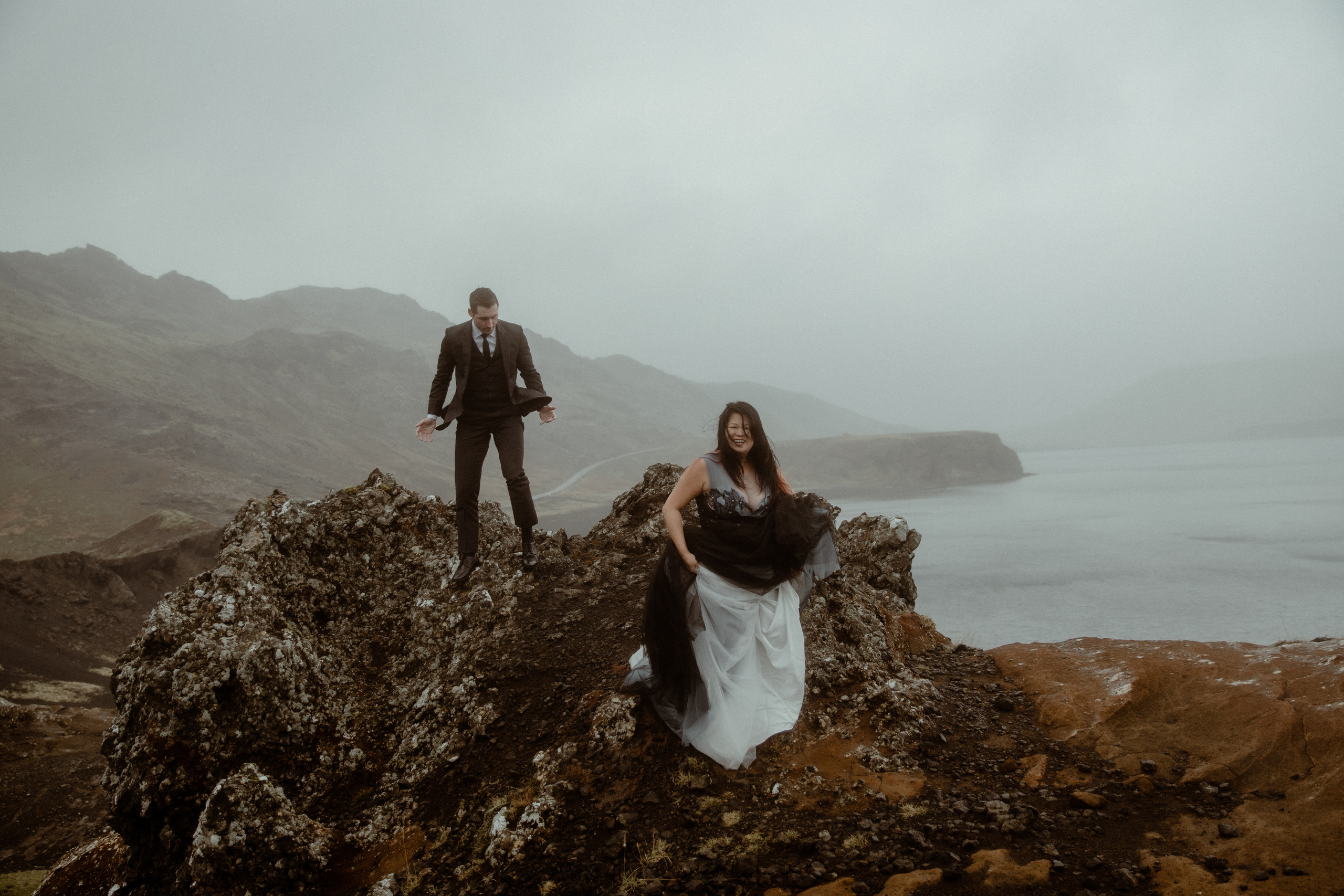 Anniversary photoshoot in Iceland. Iceland elopement photo and video | Nikolaichik Photo