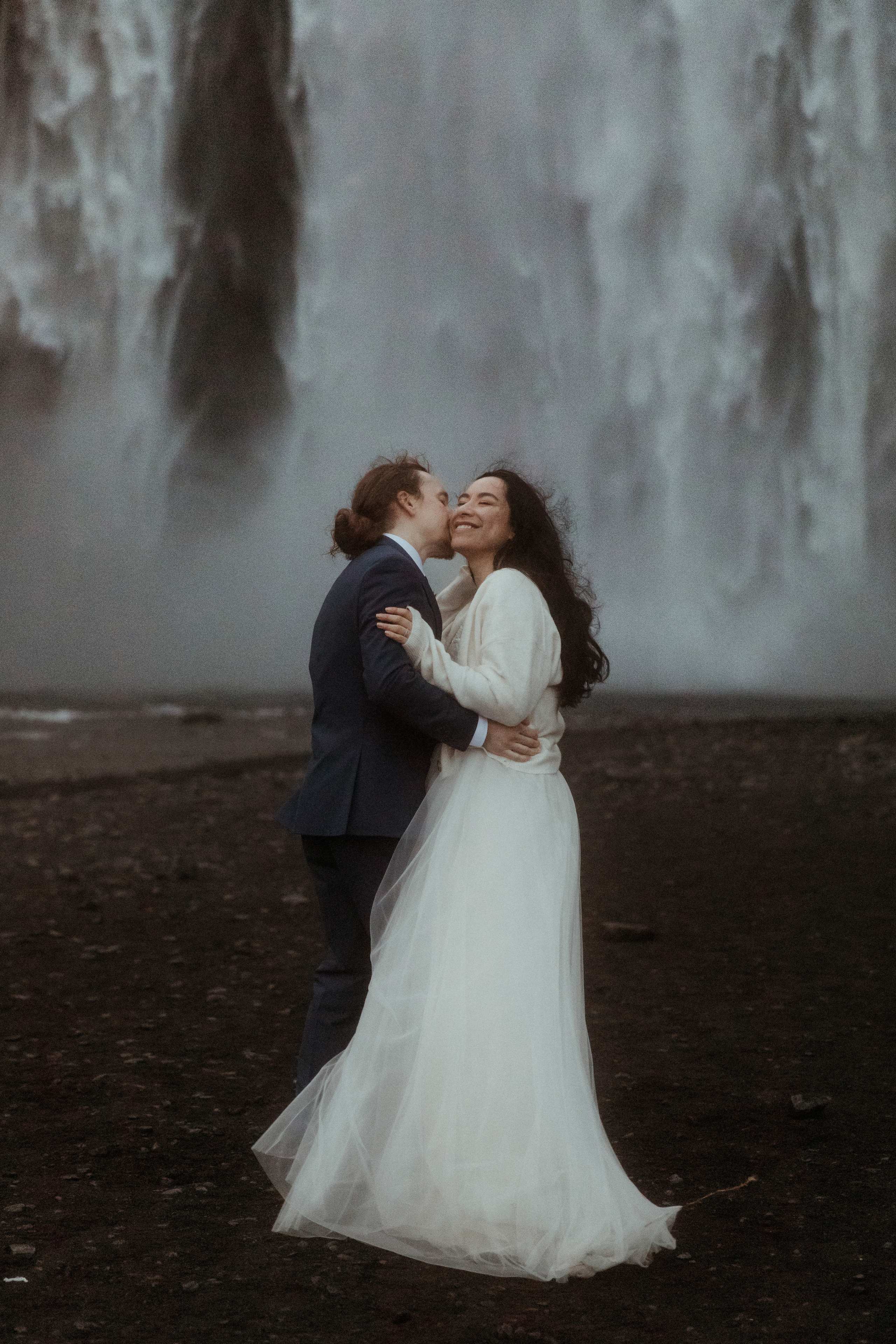Hiking Iceland Elopement. Iceland elopement photographer & videographer