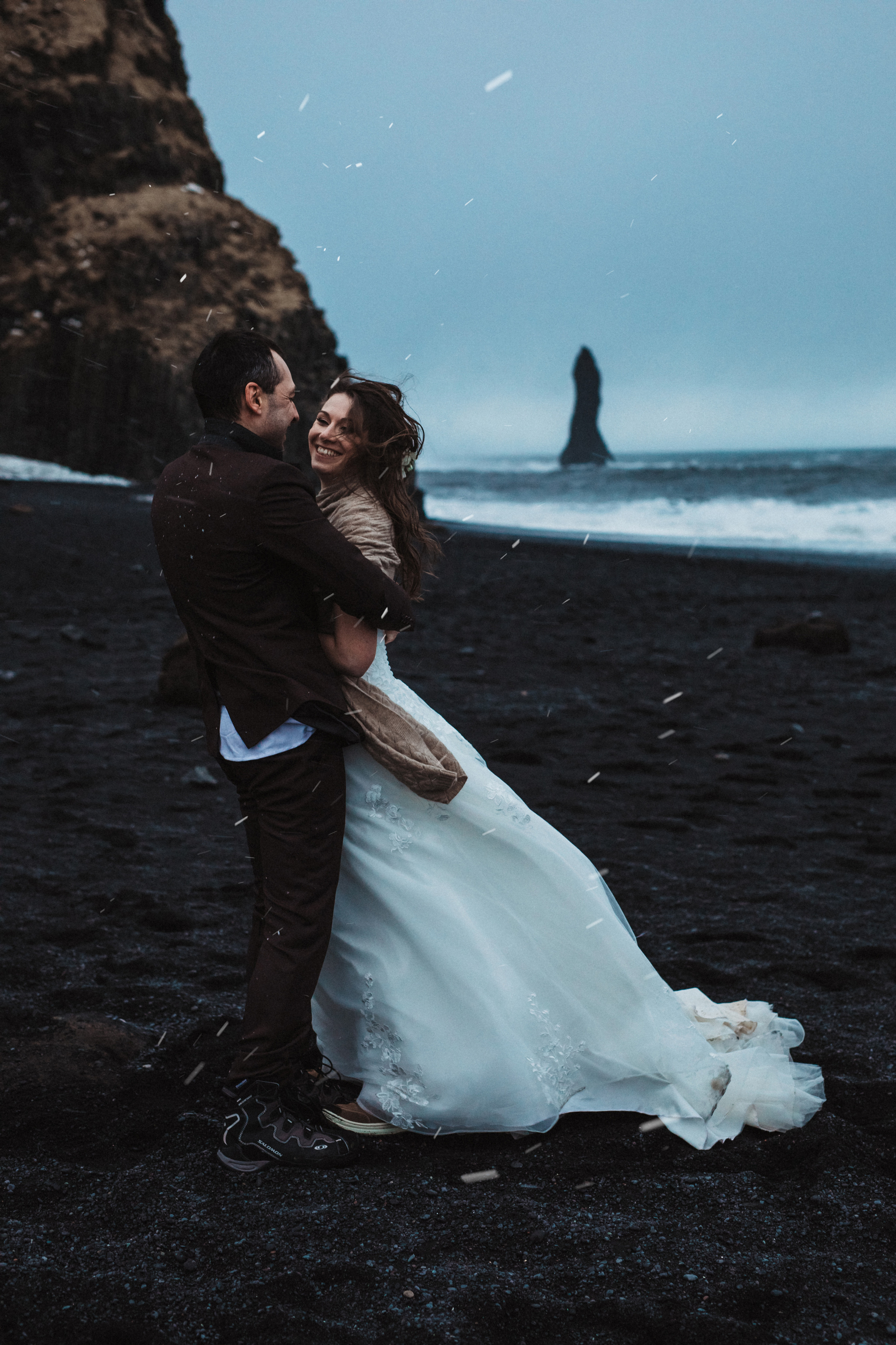 Winter Wedding in Iceland. Iceland elopement photo and video | Nikolaichik Photo