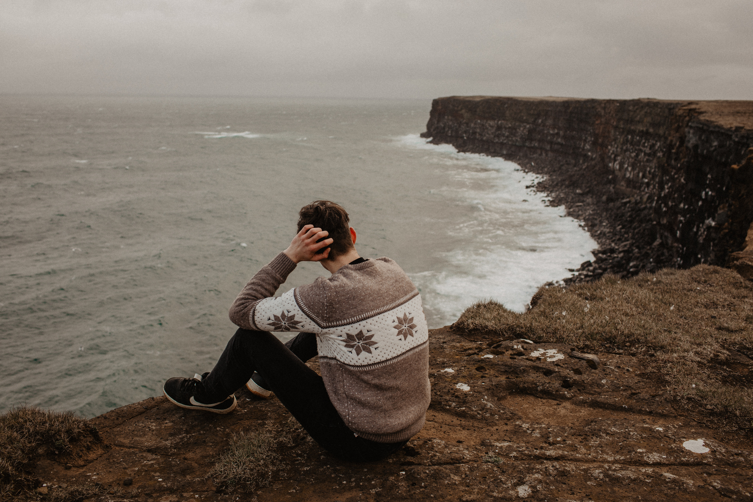 Couple photoshoot in front of volcano eruption in Iceland. Iceland elopement photo and video | Nikolaichik Photo