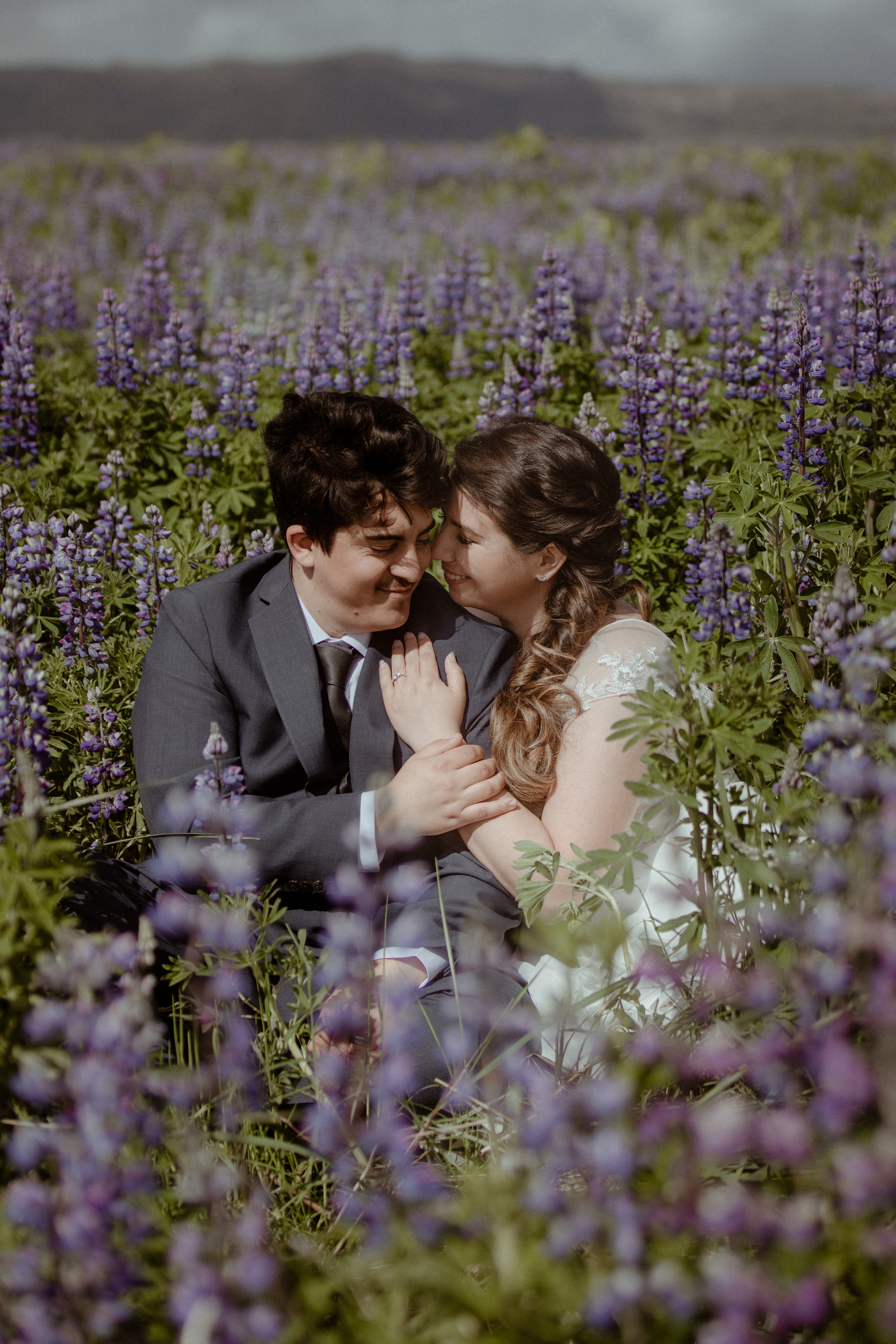 Private Black Sand Beach Elopement. Iceland elopement photographer & videographer