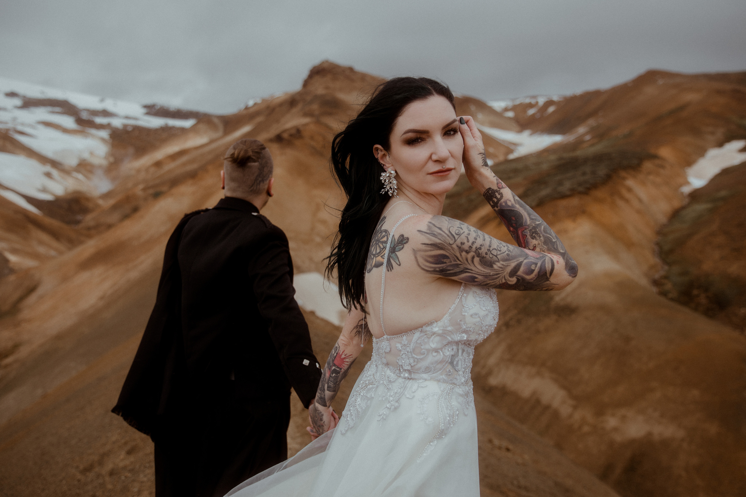 Wedding in Iceland’s Highlands. Iceland elopement photographer & videographer