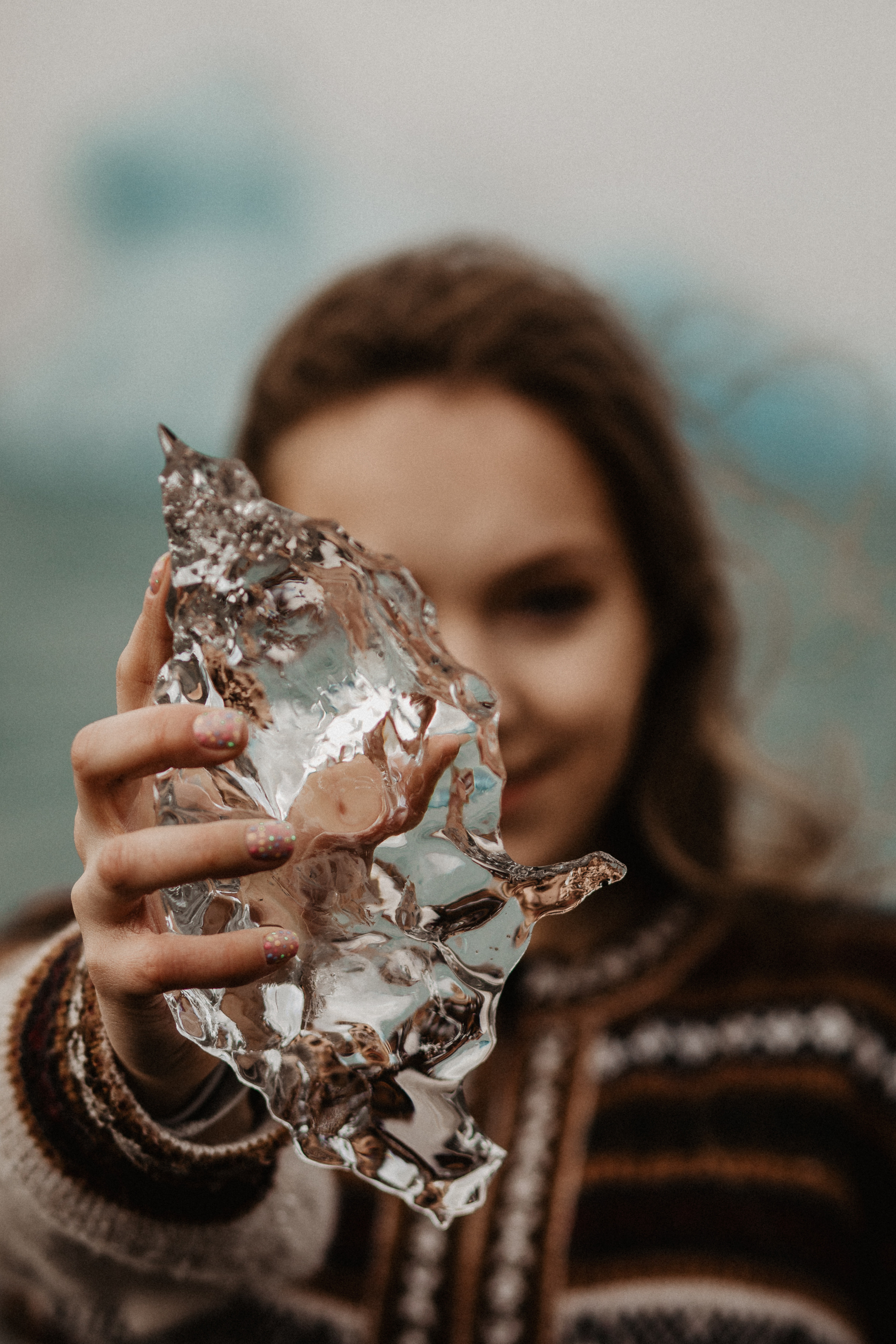 Couple photoshoot in front of volcano eruption in Iceland. Iceland elopement photo and video | Nikolaichik Photo